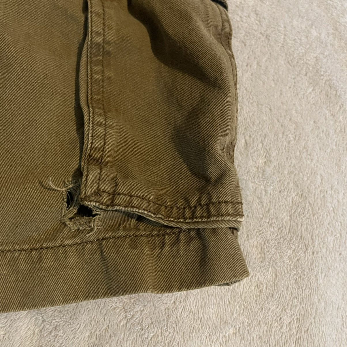 St. Johns Bay Vintage 90s St Johns Bay Mens Brown Cotton Cargo Shorts 38 Size US 38 / EU 54 - 10 Thumbnail