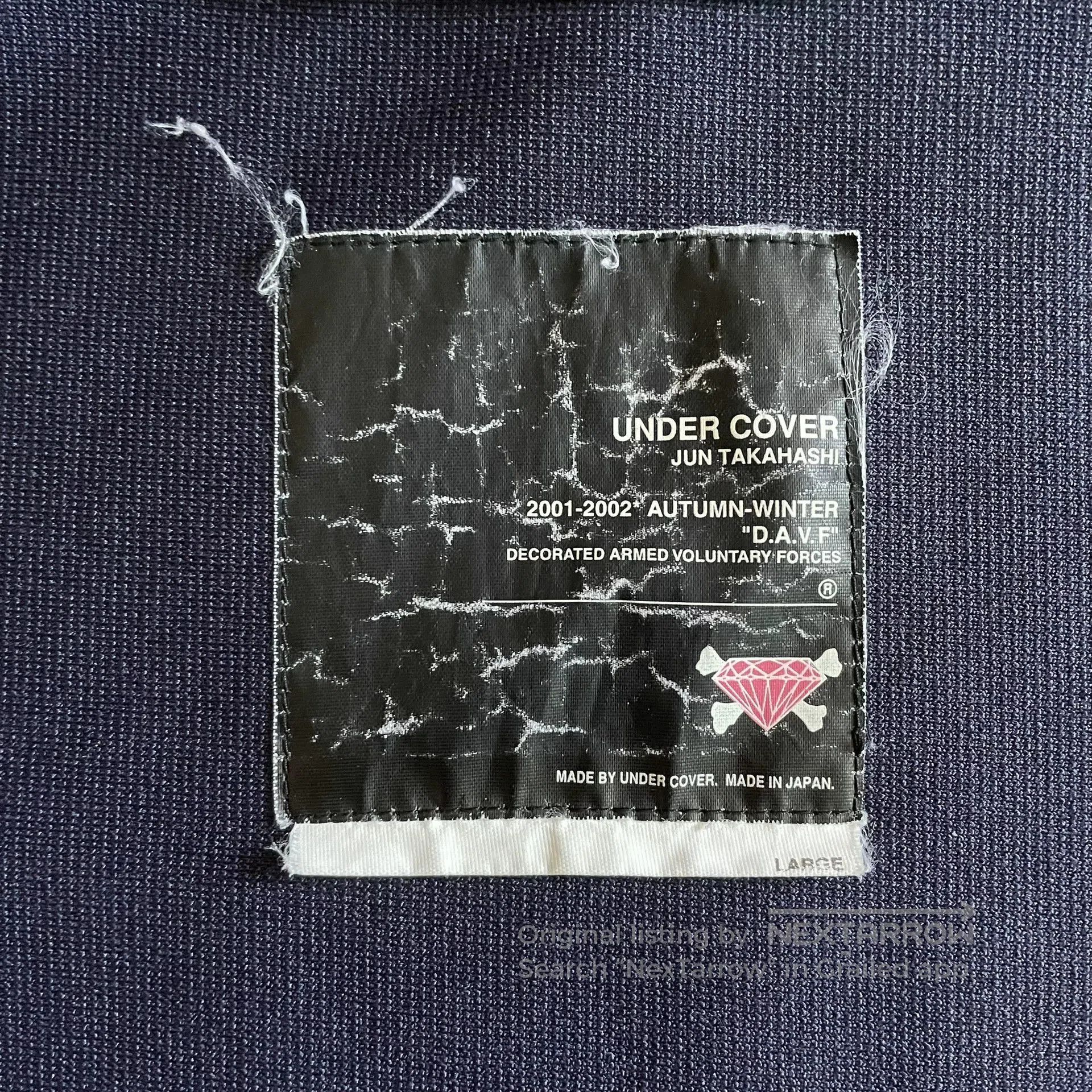 Undercover undercover 2001aw jewel. Size US M / EU 48-50 / 2 - 4 Thumbnail