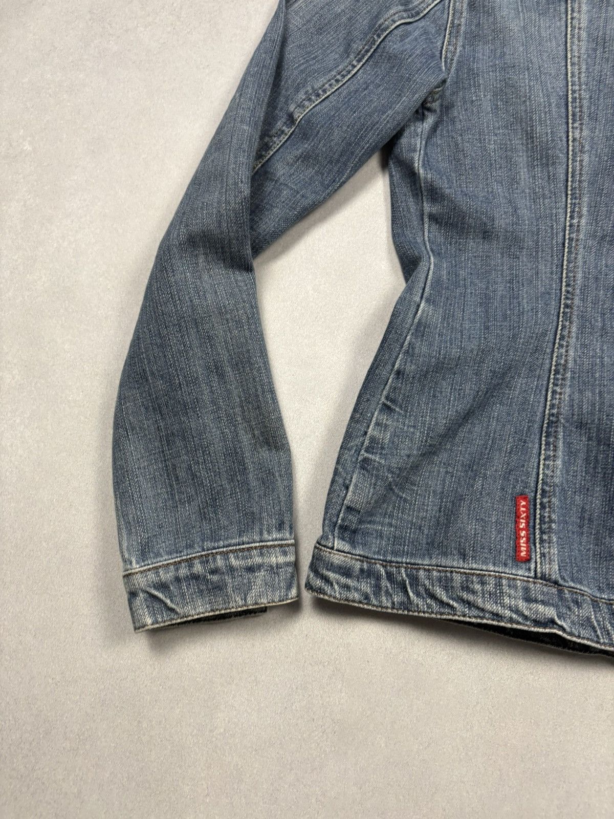Miss Sixty Vintage 2000s Miss Sixty Y2K Denim Slim Jacket Brink Style S Size S / US 4 / IT 40 - 11 Thumbnail