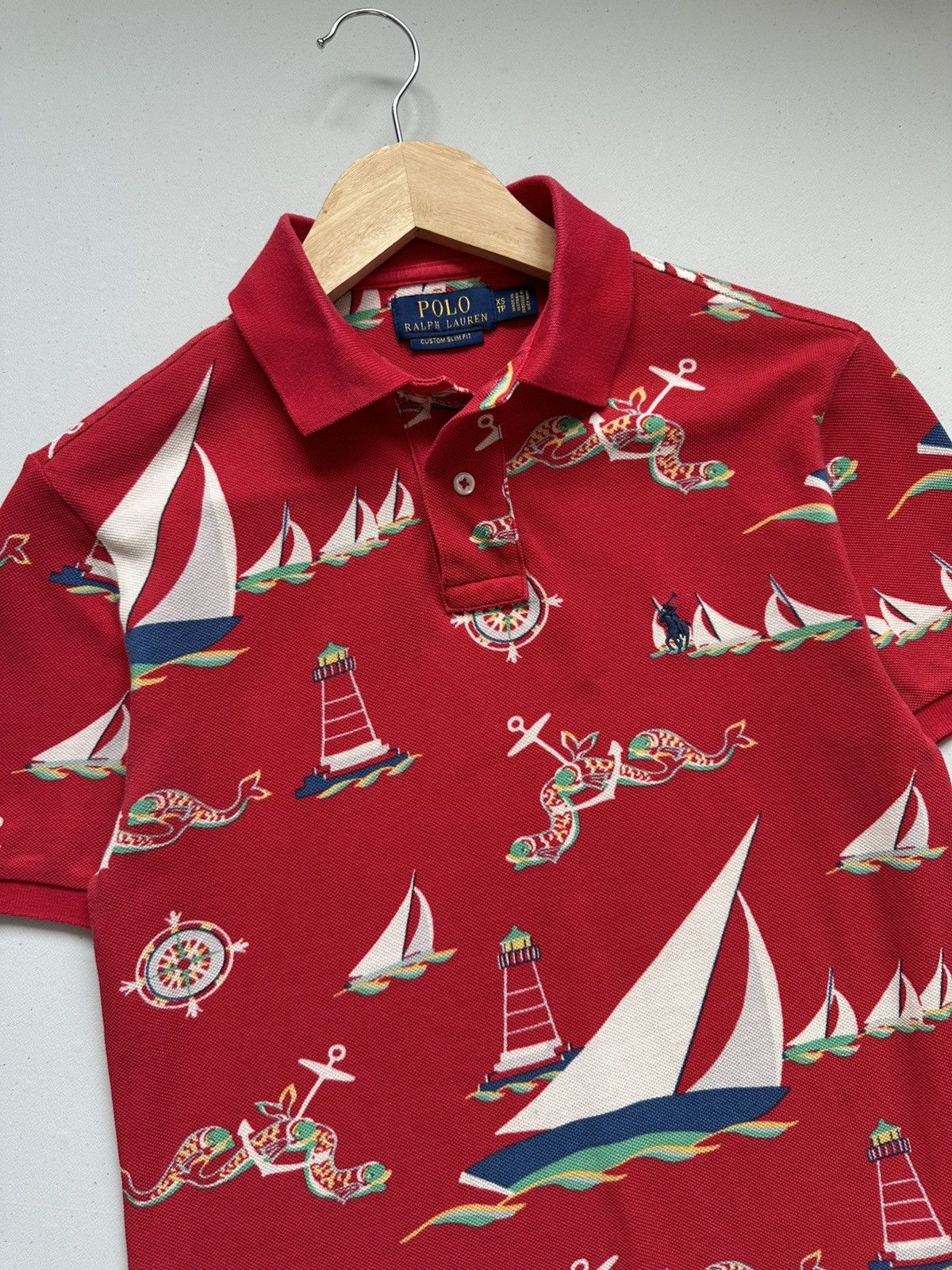 Polo Ralph Lauren Polo Ralph Lauren Beach Polo Shirt Size US XS / EU 42 / 0 - 5 Thumbnail