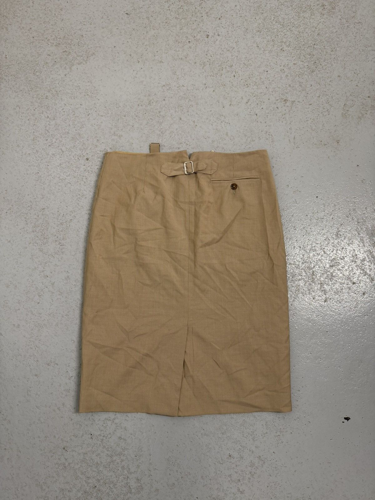 Maison Margiela Maison Margiela 3 Pockets Buckle Midi Skirt Size 32" / US 10 / IT 46 - 9 Thumbnail