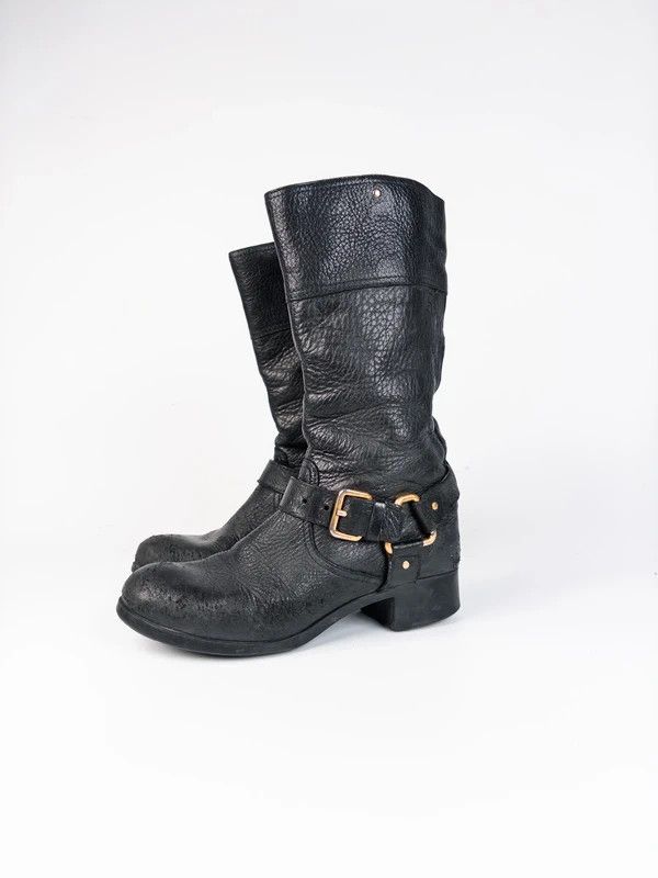 Prada Vintage Y2K Western 2000s Prada Cowboy Boots Size US 6.5 / IT 36.5 - 1 Thumbnail