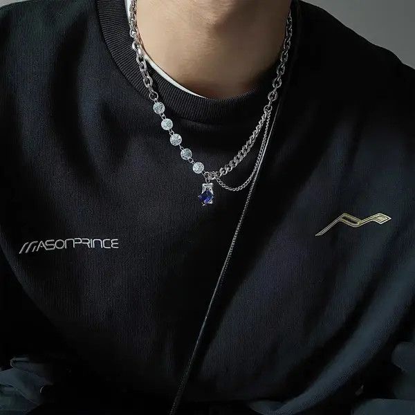 Japanese Brand Retro punk necklace Size ONE SIZE - 7 Thumbnail