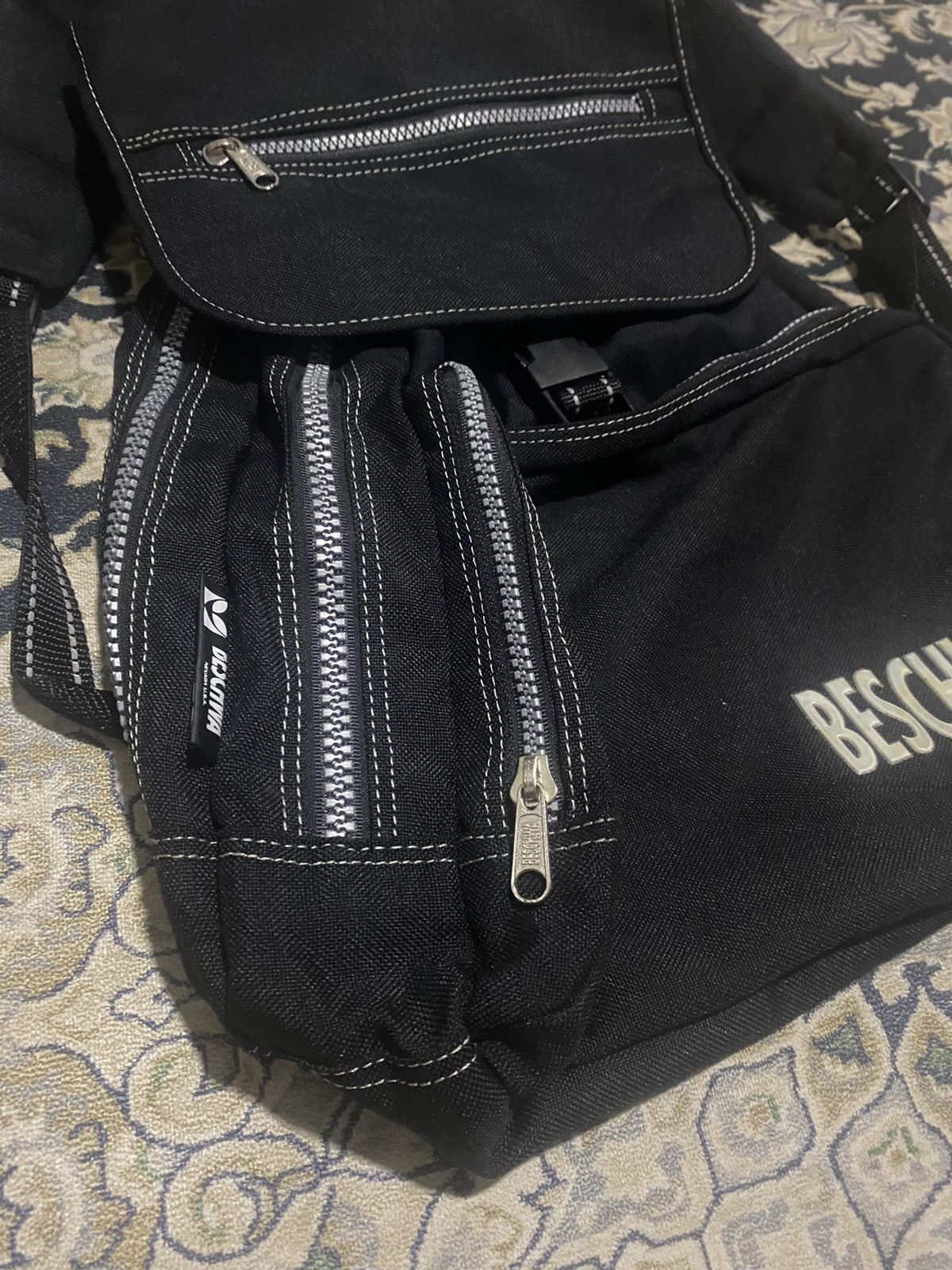 Alien Workshop × Issey Miyake × Vintage VTG 90’s Beschwa Alien Workshop Tactical Rucksack Backpack Size ONE SIZE - 4 Thumbnail