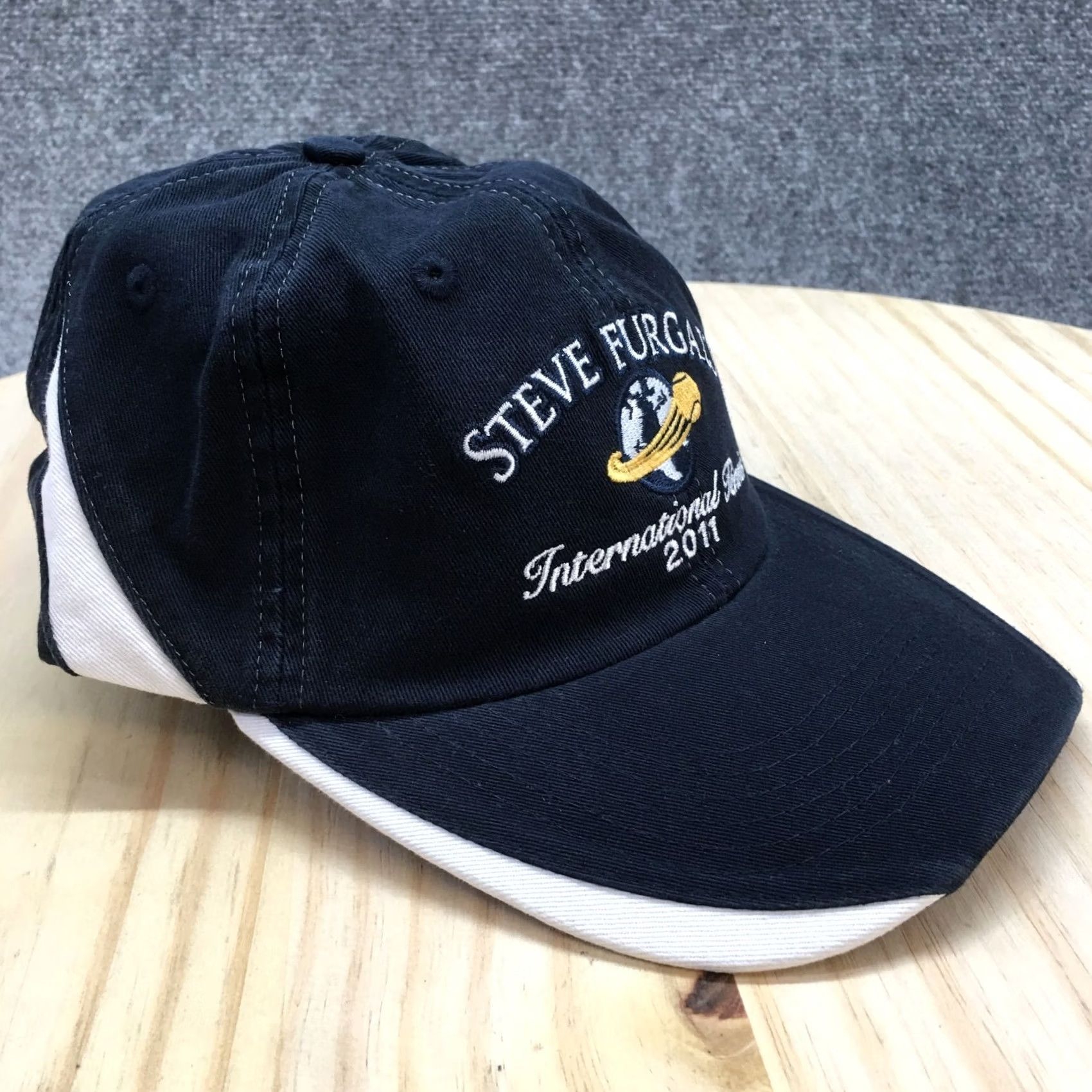 Vintage GEAR FOR SPORTS Steve Furgals International Tennis 2011 Cap Hat Mens One Size Blue Adjustable Baseball Cap Headwear Size ONE SIZE - 2 Thumbnail
