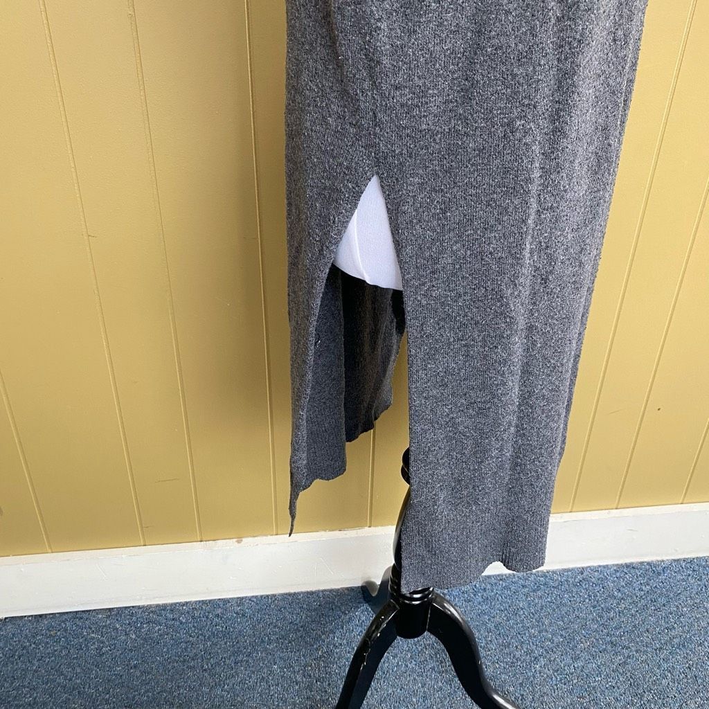 Other Prologue women S long open front cardigan w/side slits grey Size S / US 4 / IT 40 - 5 Thumbnail