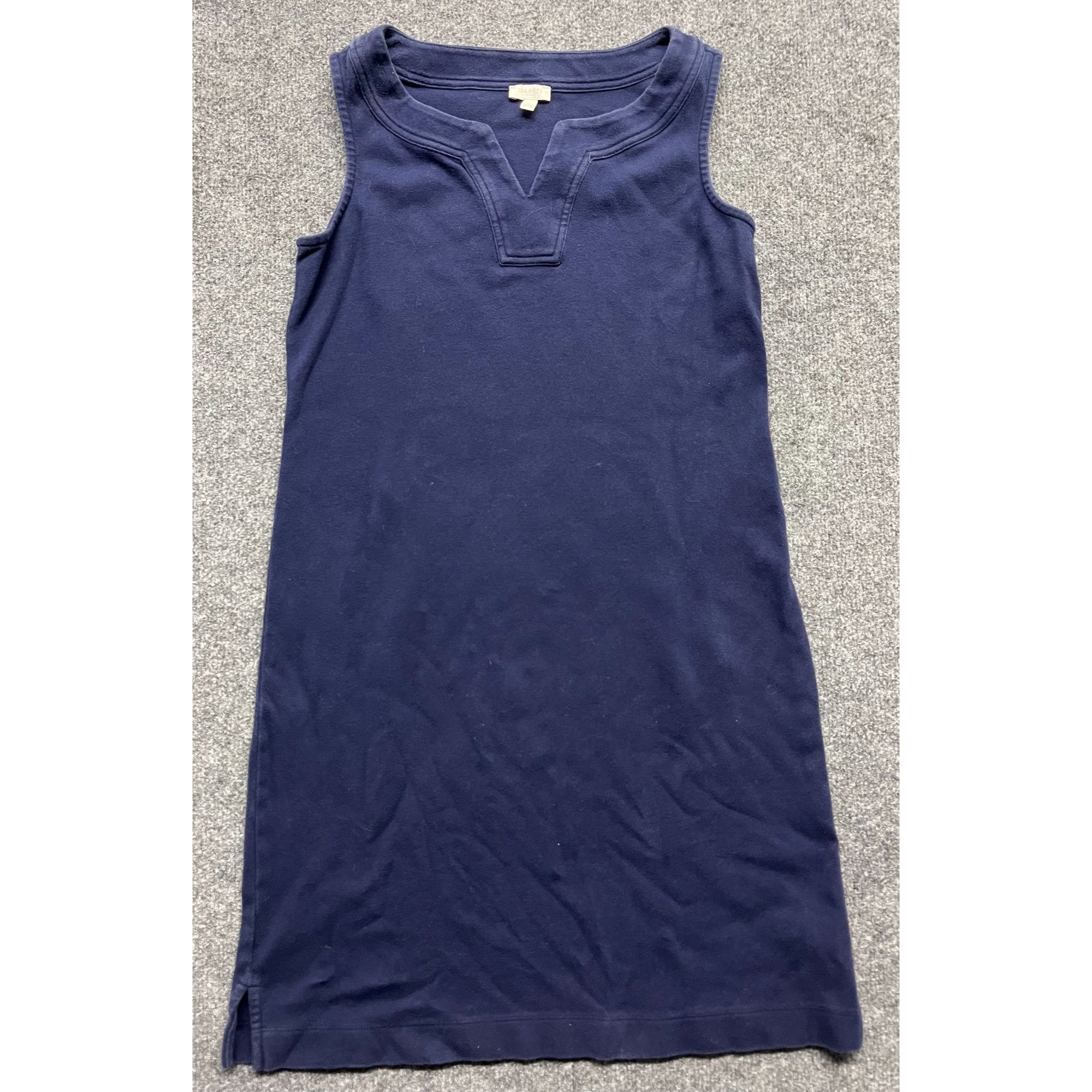Talbots talbots womens dress size small sleeveless navy blue Size S / US 4 / IT 40 - 1 Thumbnail