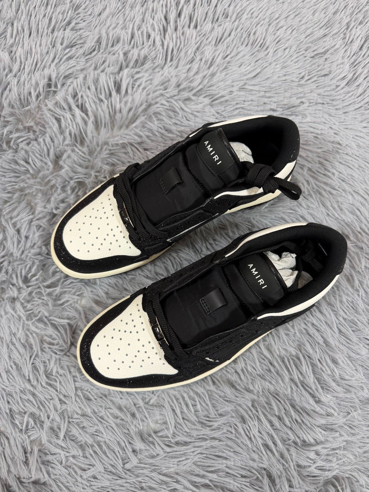 Amiri Amiri Black Lowtop Sneakers 8 Men Size US 8 / EU 41 - 1 Thumbnail