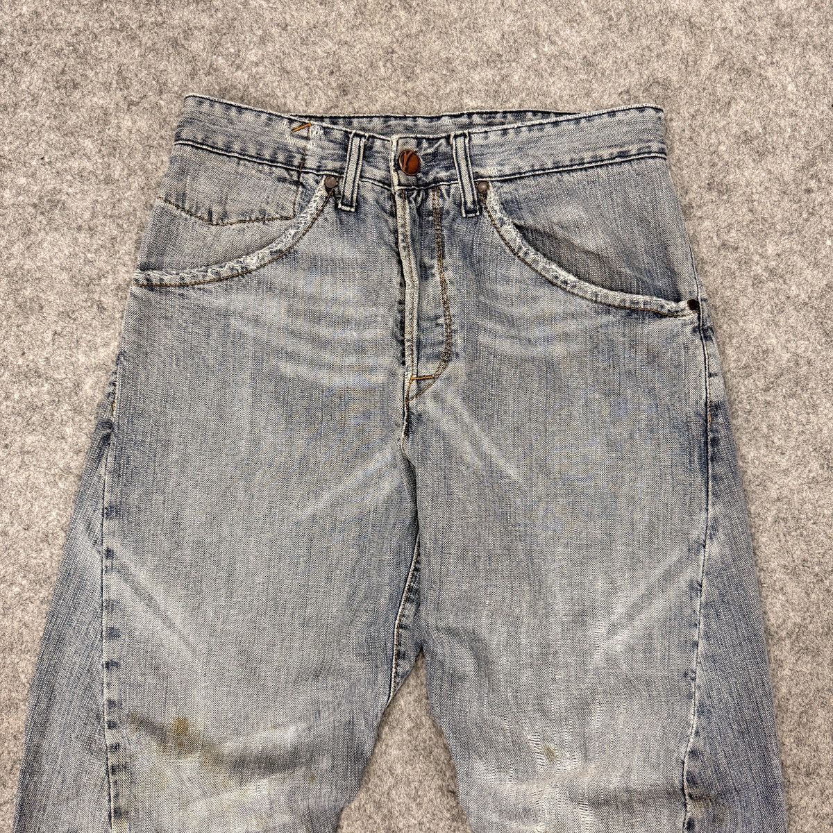 Levi's Vintage Levi’s Engineered Buckle Belt Denim Size US 30 / EU 46 - 5 Thumbnail