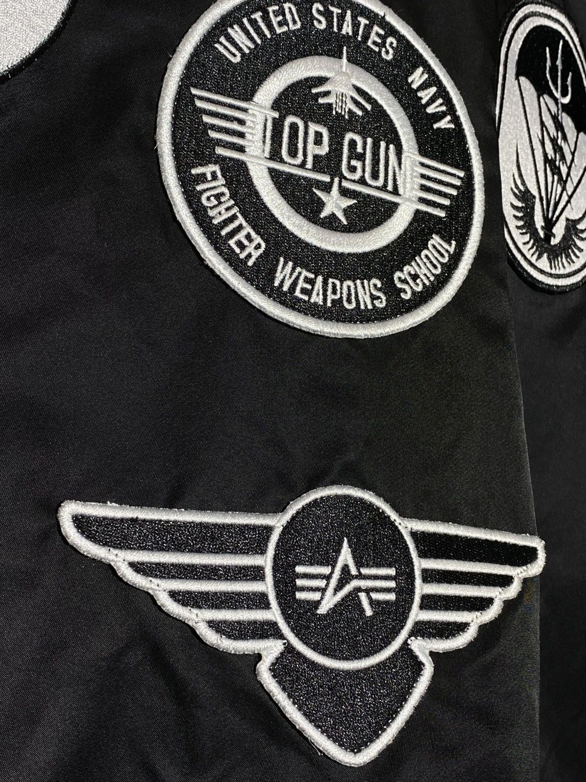 Alpha Industries Alpha Industries CWU Flyers Jacket With Multi Patch Top Gun Size US L / EU 52-54 / 3 - 19 Thumbnail
