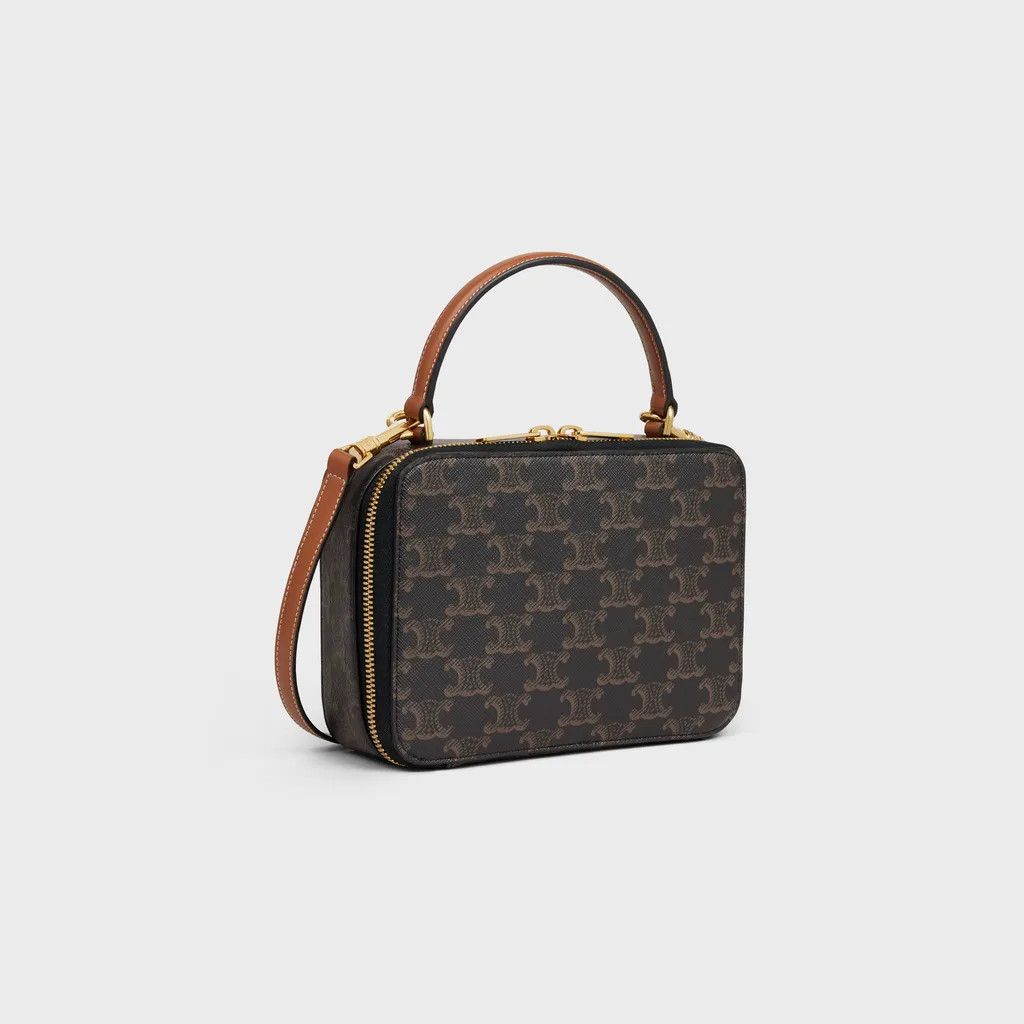 Celine o1bcso1str0725 Size : OS /10M022 Triomphe Canvas Bag in Tan Size ONE SIZE - 3 Thumbnail