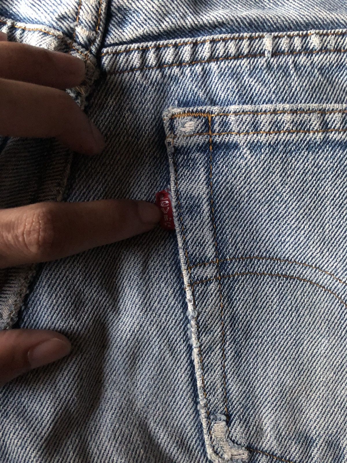 Levi's Vintage 80s Levis 505 USA Distressed Denim Size US 31 - 6 Thumbnail