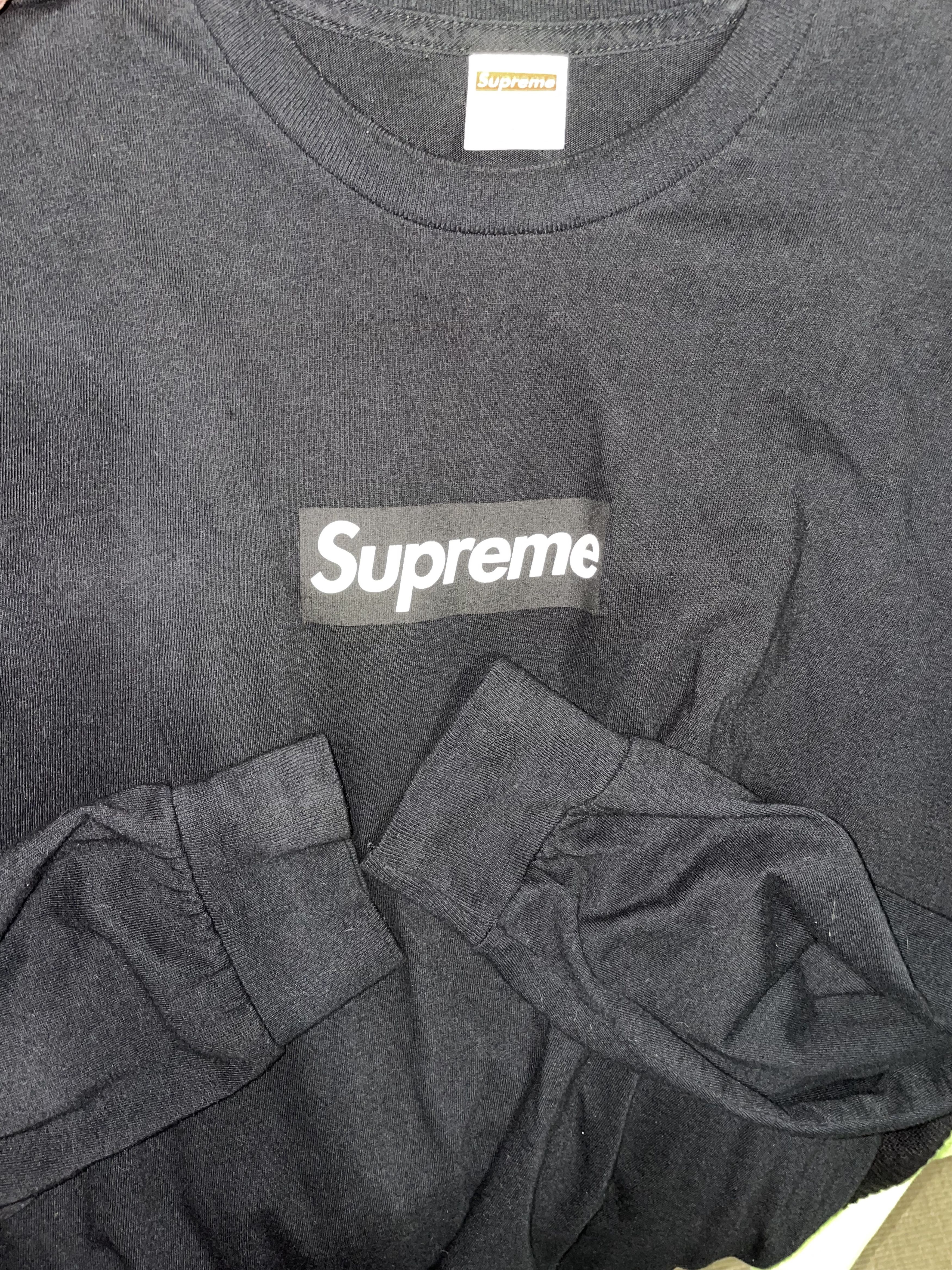 Supreme Supreme Box Logo Long-Sleeve Tee FW20 size Large VNDS Size US L / EU 52-54 / 3 - 6 Thumbnail