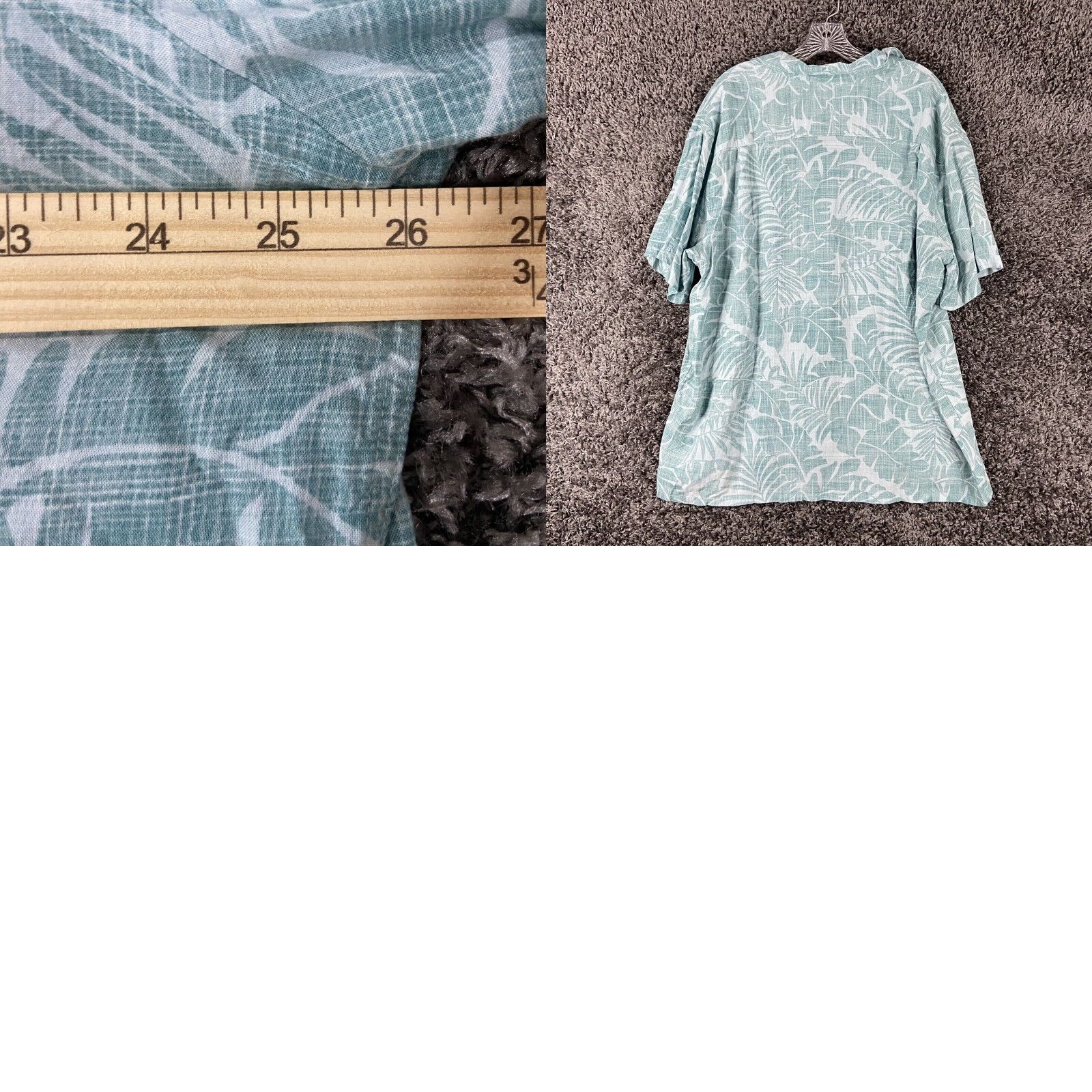 Vintage VINTAGE Campia Moda Hawaii Men’s 2XL Short Sleeve Button-Up Shirt Blue Size US 39 - 8 Thumbnail