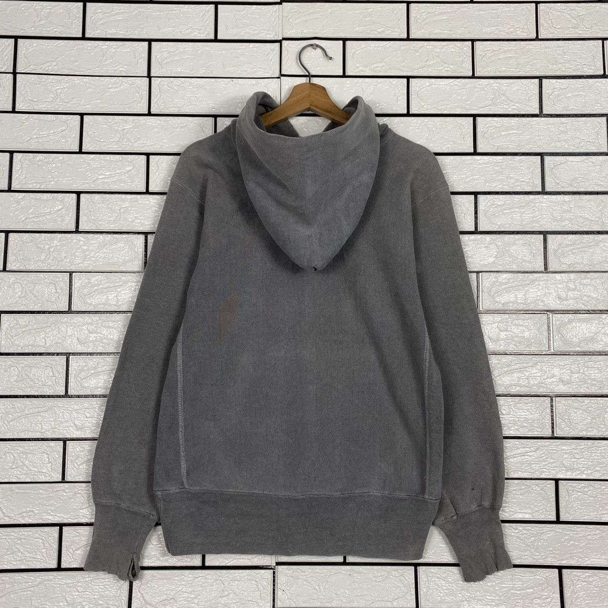 Champion 🔥DISTRESSED VINTAGE HOODIE CHAMPION REVERSE WAVE MADE IN USA Size US M / EU 48-50 / 2 - 8 Thumbnail