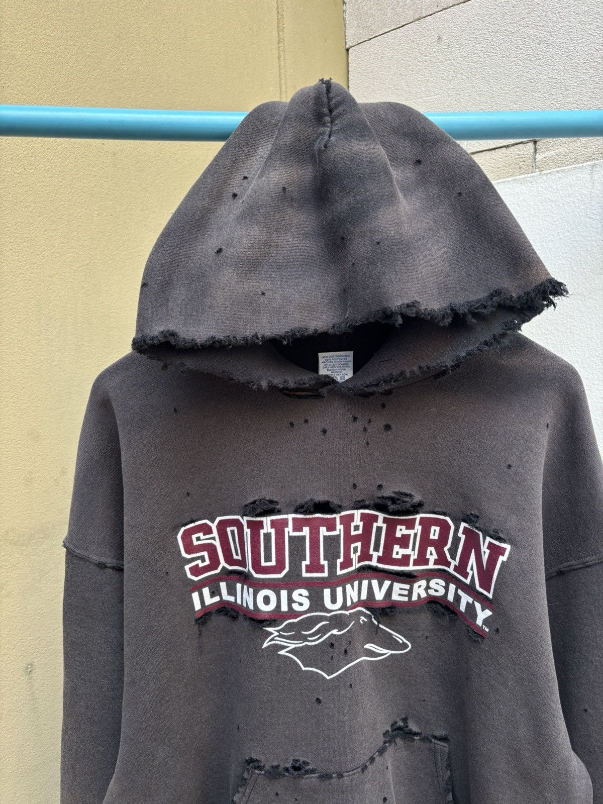 Vintage Faded Distressed Thrashed SOUTHERN Hoodie ERD Grunge Size US L / EU 52-54 / 3 - 7 Thumbnail