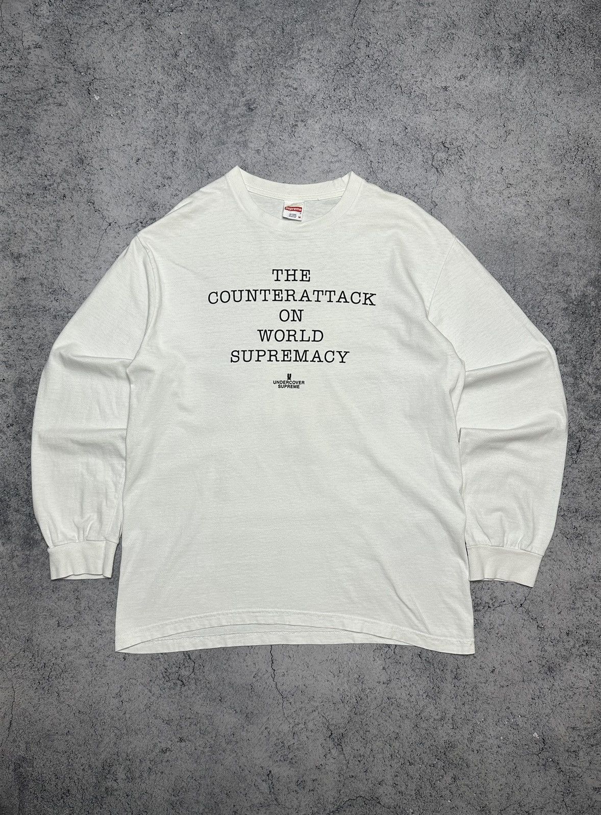 Undercover SS06 Undercover “T” Reconstructed Long Sleeve Shirt