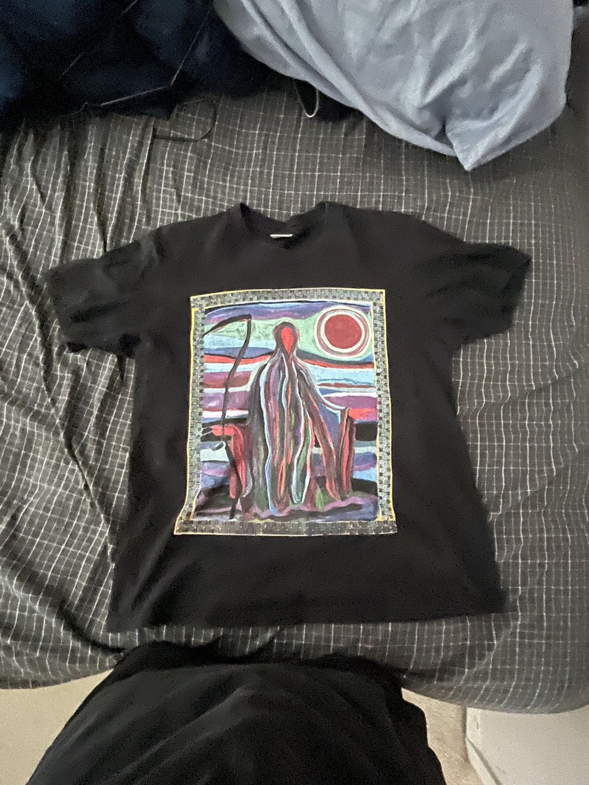 Supreme Supreme Grim Reaper Tee Size US M / EU 48-50 / 2 - 2 Thumbnail