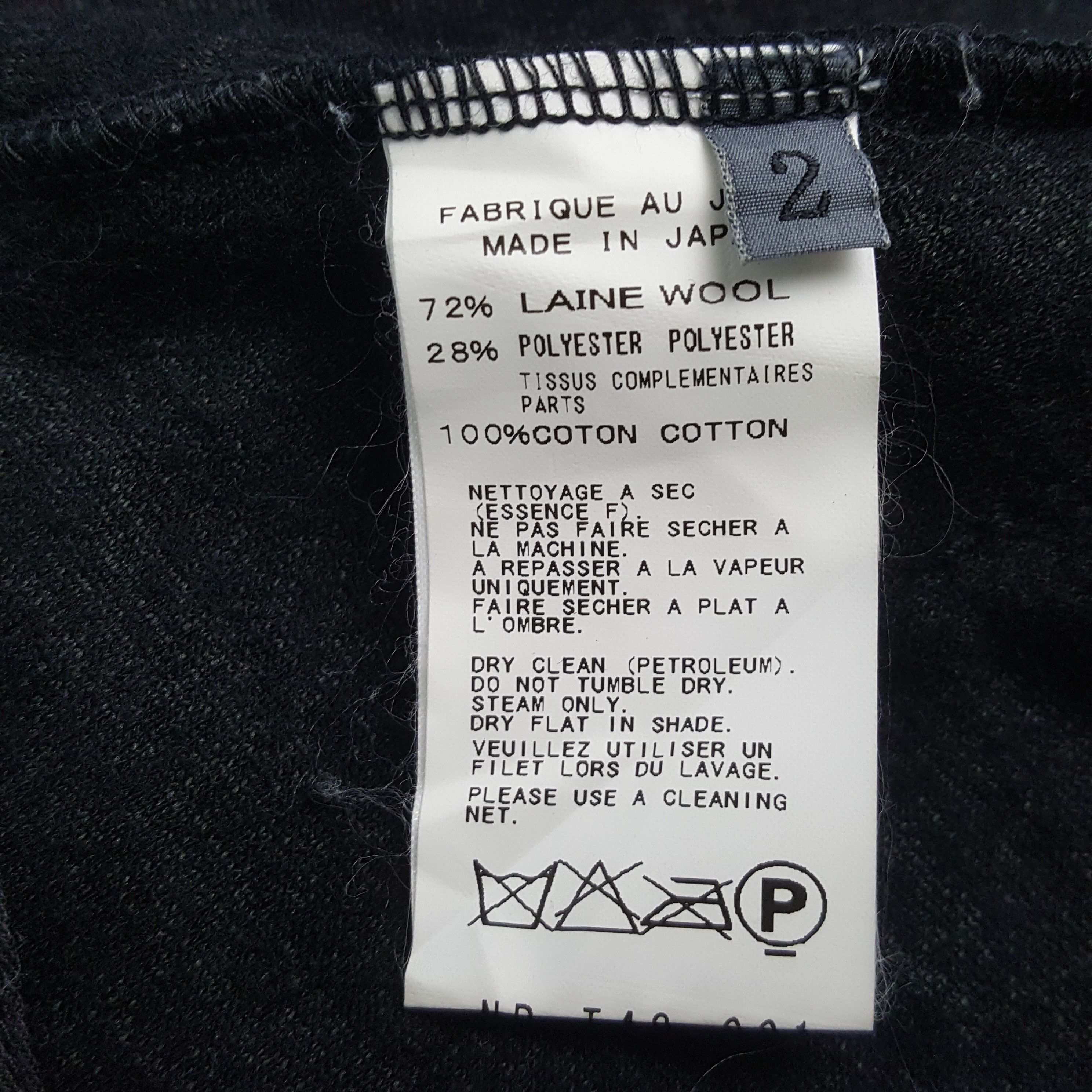 Yohji Yamamoto Yohji Yamamoto x Noir Japanese Designer Jacket C296N21 Size US M / EU 48-50 / 2 - 7 Thumbnail