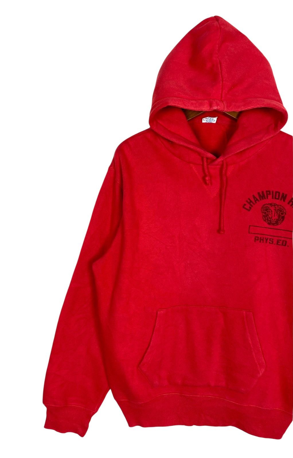 Champion Rare‼️ Vintage CHAMPION HIGH PHYS ED Hoodie Size US M / EU 48-50 / 2 - 2 Thumbnail