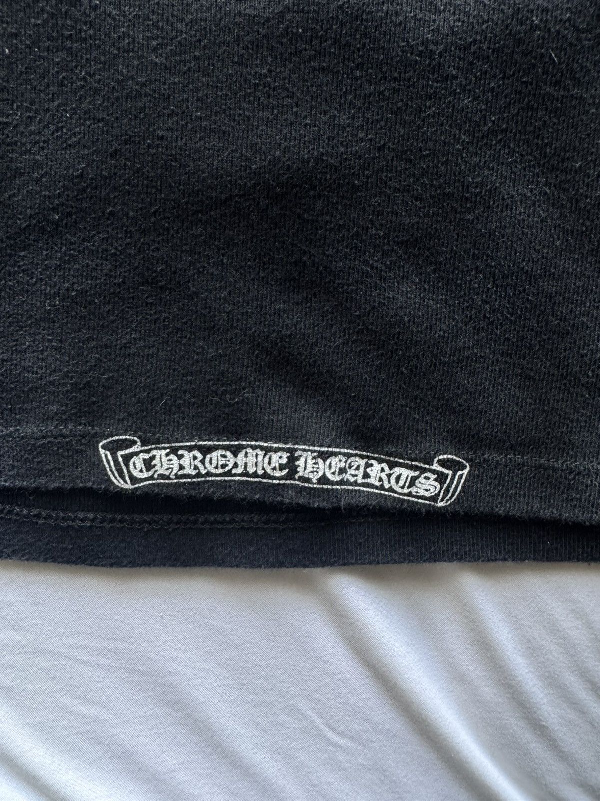 Chrome Hearts × Vintage Vintage Chrome Hearts Dagger Vine Cropped Long Sleeve Size ONE SIZE - 4 Thumbnail