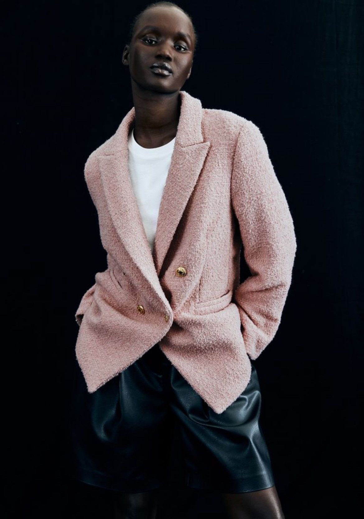 H&M H&M textured weave jacket Size L / US 10 / IT 46 - 7 Thumbnail
