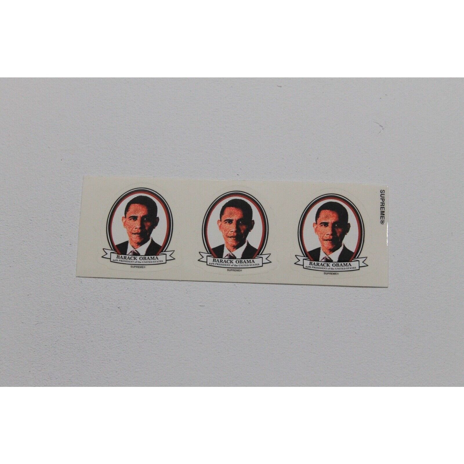 Supreme Supreme Obama Mini Sticker SS17 Authentic Brand New Size ONE SIZE - 2 Thumbnail