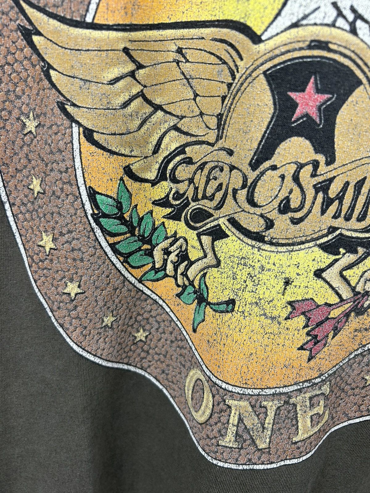 Band Tees Vintage 90s Aerosmith Aero Force One Tour World Tour 1999 Size US XL / EU 56 / 4 - 12 Thumbnail