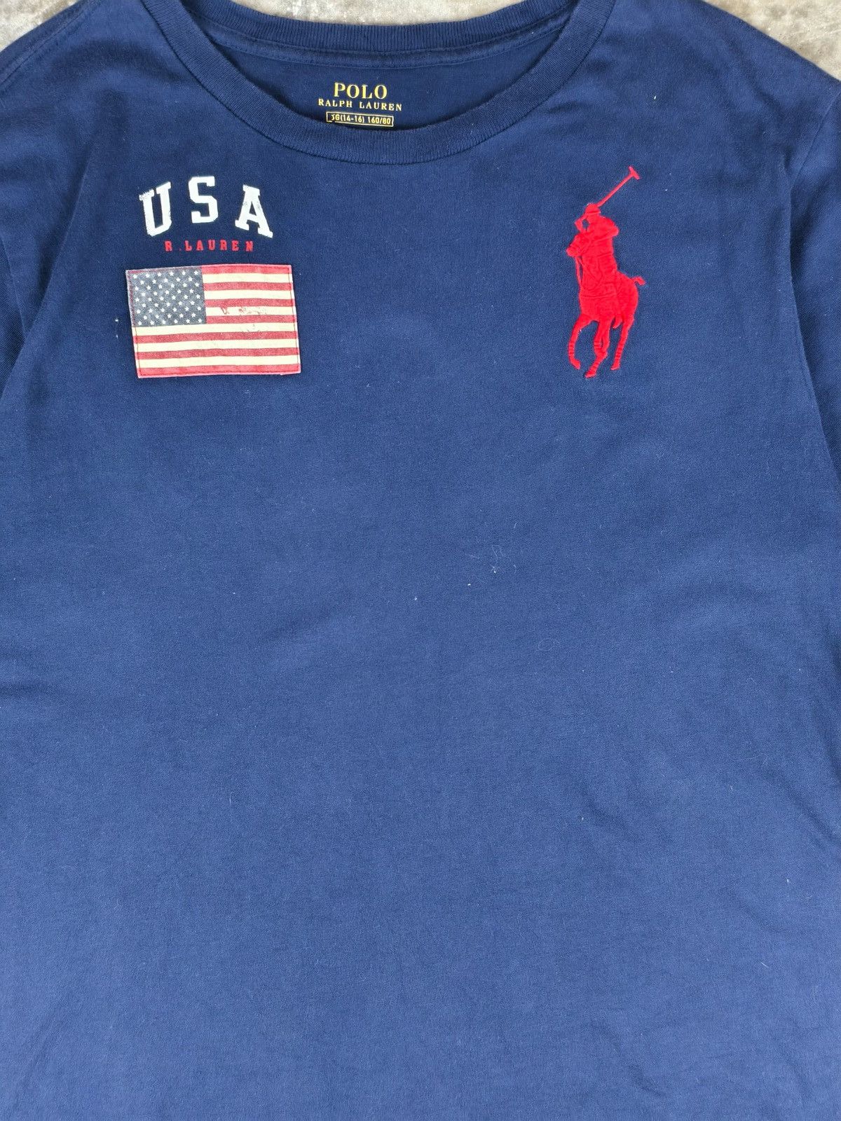 Polo Ralph Lauren × Vintage Polo Ralph Lauren T-Shirt Size US L / EU 52-54 / 3 - 4 Thumbnail
