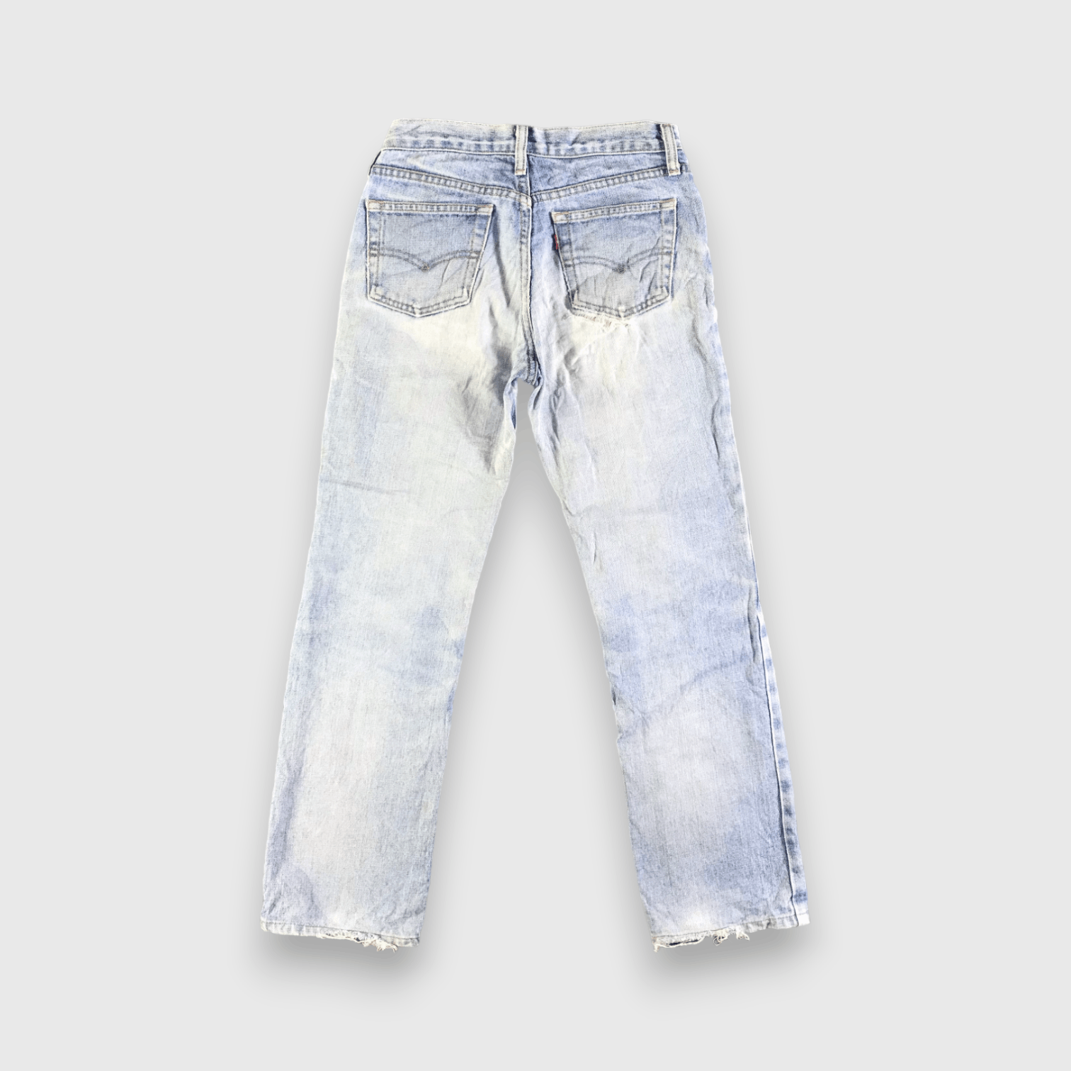 Levi's 90s Vintage Light Wash Levis Jeans-J4584 Size US 27 - 2 Thumbnail