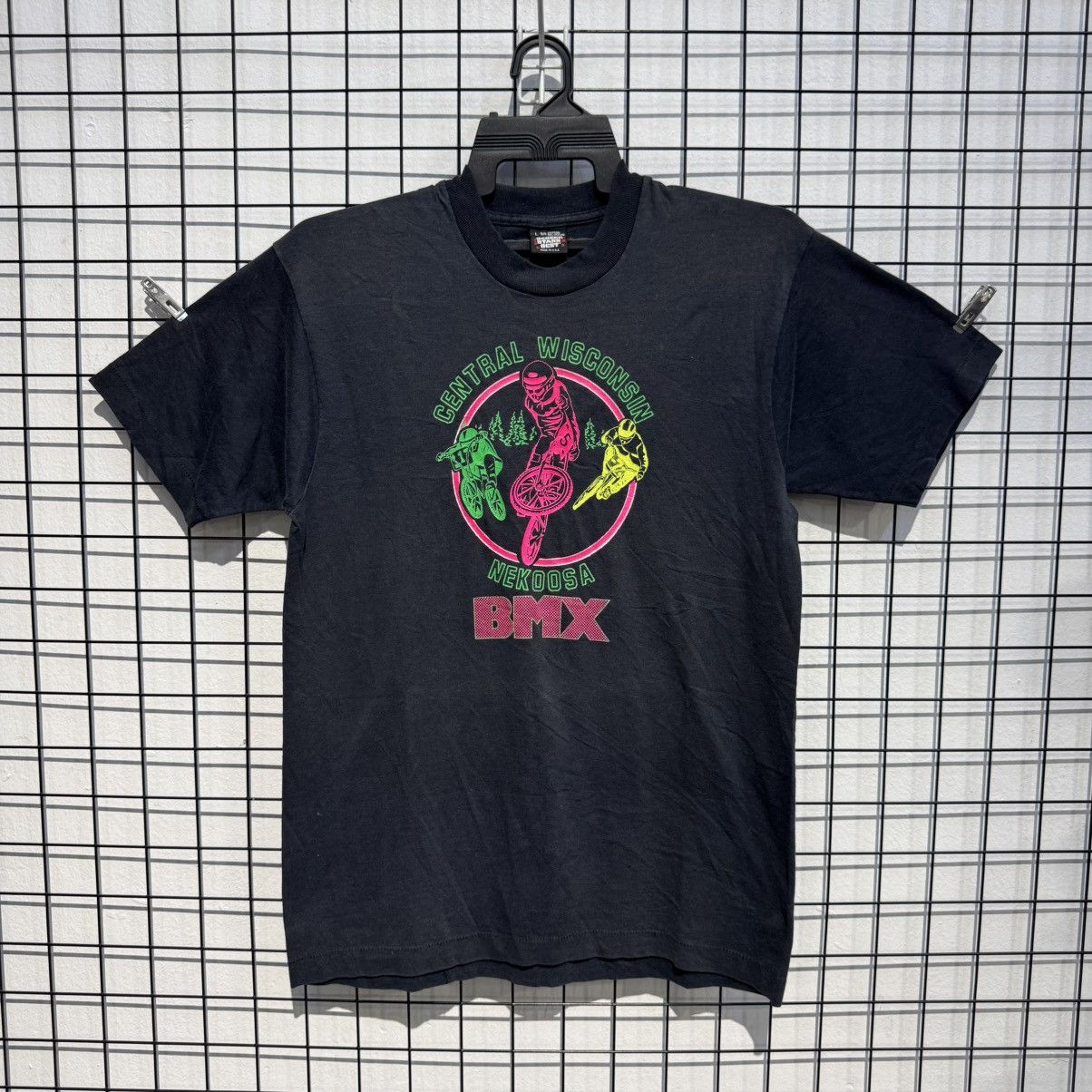 Other Vintage CENTRAL WISCONSIN - NEEKOSA BMX - T-Shirt Size US M / EU 48-50 / 2 - 2 Thumbnail