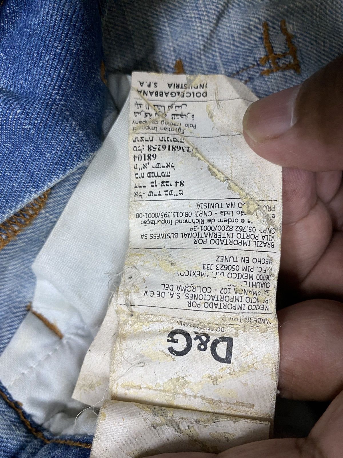 Dolce & Gabbana Rare Vtg Dolce & Gabbana Audacious Distressed Jeans Size US 34 / EU 50 - 15 Thumbnail