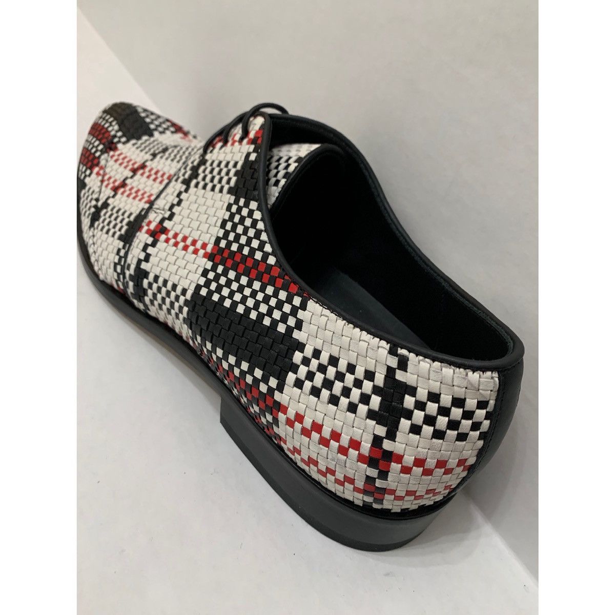 Helmut Lang HELMUT LANG WOVEN OXFORD LEATHER SHOES Size US 10 / EU 43 - 9 Thumbnail