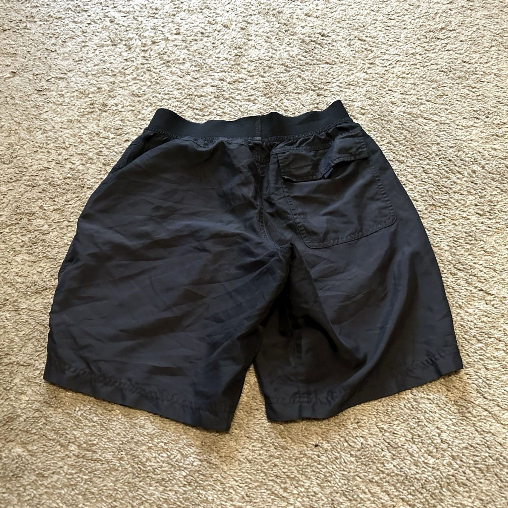 Prana Prana Shorts Men Small Outdoor Hiking Camping Performance Nylon Black Athletic Elastic Waist Pockets 9 in Inseam Regular Fit Outdoor Activewear Men Size US 29 - 4 Thumbnail