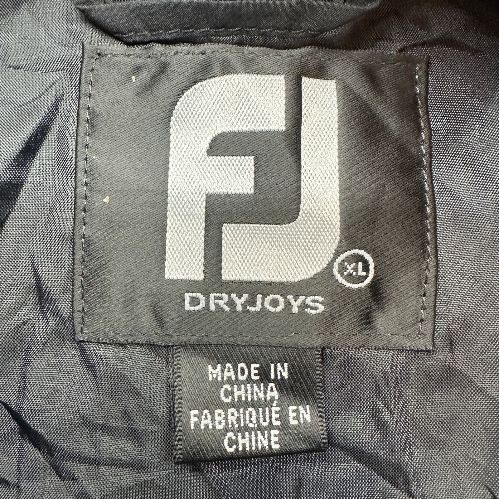 Footjoy Footjoy FJ Dryjoys Windbreaker Pullover Mens XL 1/2 Zip Red Size US XL / EU 56 / 4 - 3 Thumbnail