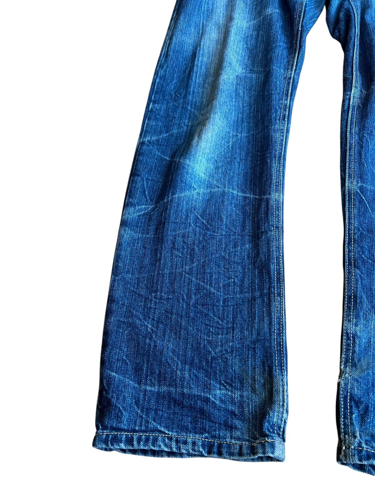 Japanese Brand Vintage Japanese Brand Double Waist Clawmark Jean Japan Size US 28 / EU 44 - 3 Thumbnail