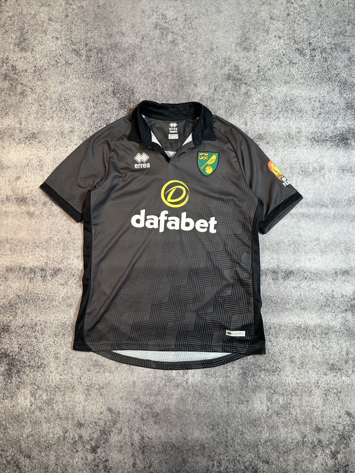 Errea Vintage Errea Norwich City Soccer Jersey Streetwear Rare L Size US L / EU 52-54 / 3 - 1 Thumbnail