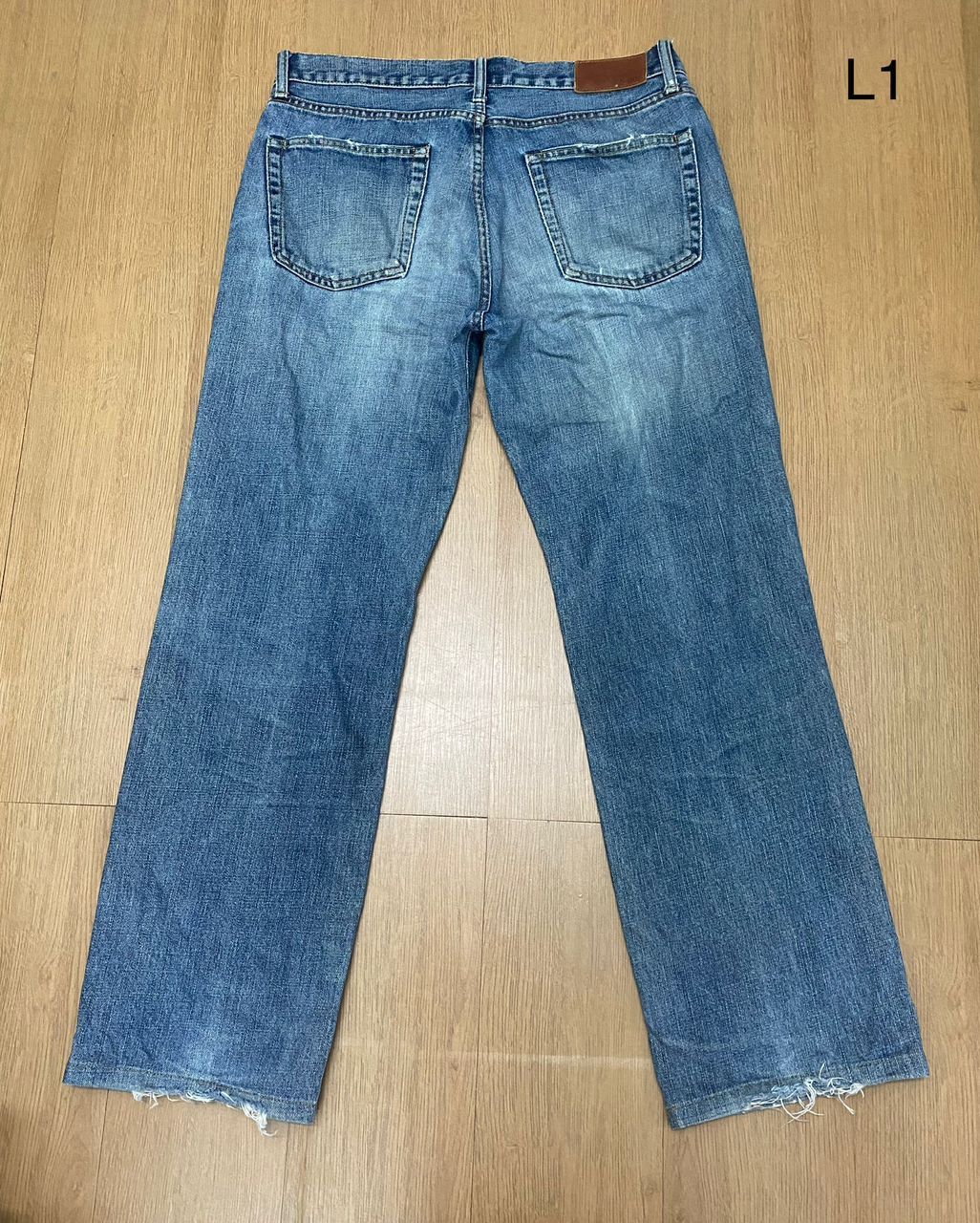 Japanese Brand Vintage Uniqlo Jeans Distressed Denim Size US 32 / EU 48 - 2 Thumbnail