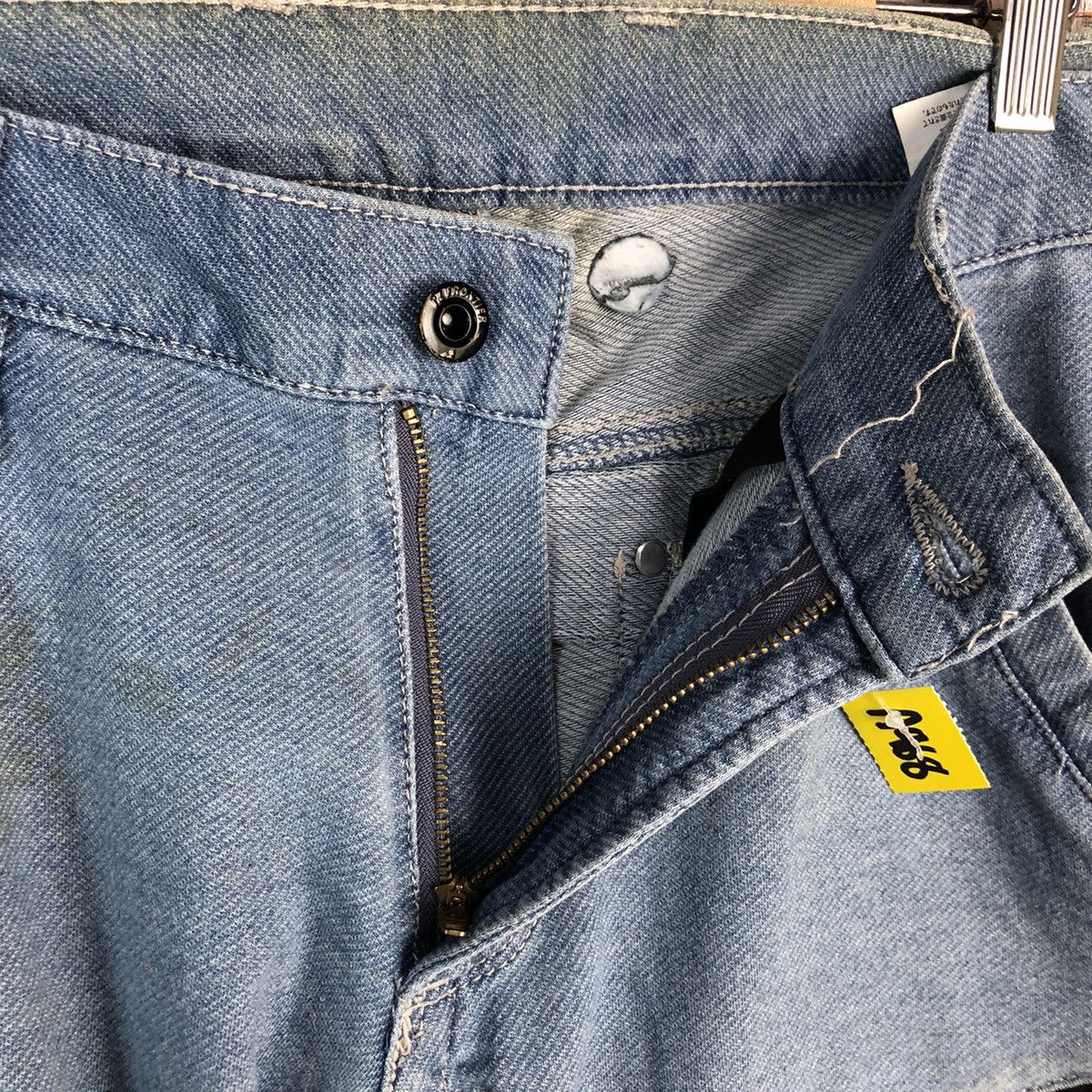 Japanese Brand Iz Frontier Blue Cargo Multipocket Pants #A968 Size US 32 / EU 48 - 15 Thumbnail