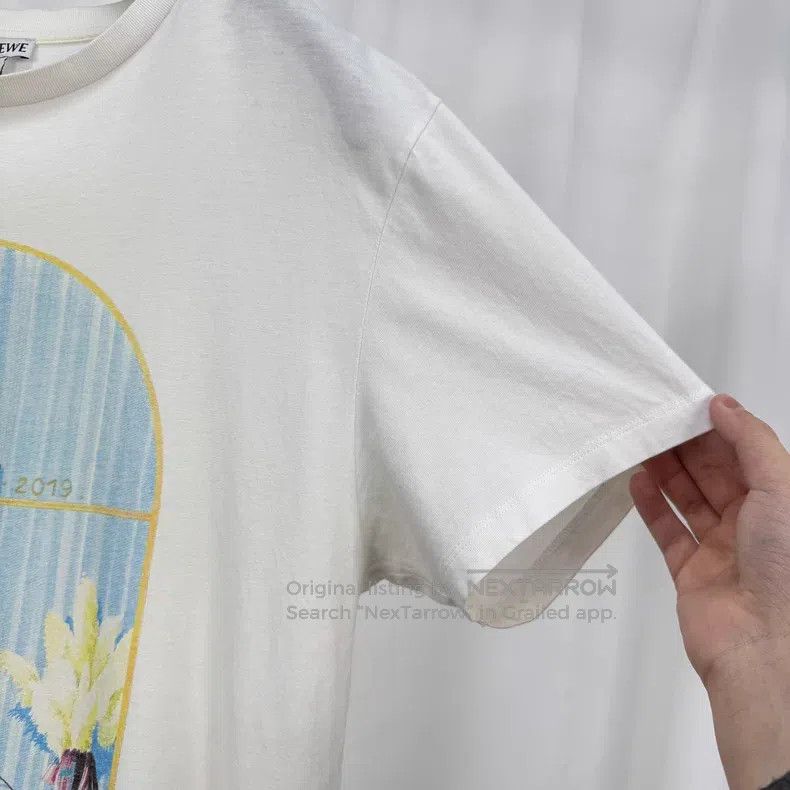 Loewe Loewe Printed Letter Short Sleeve Size S / US 4 / IT 40 - 4 Thumbnail