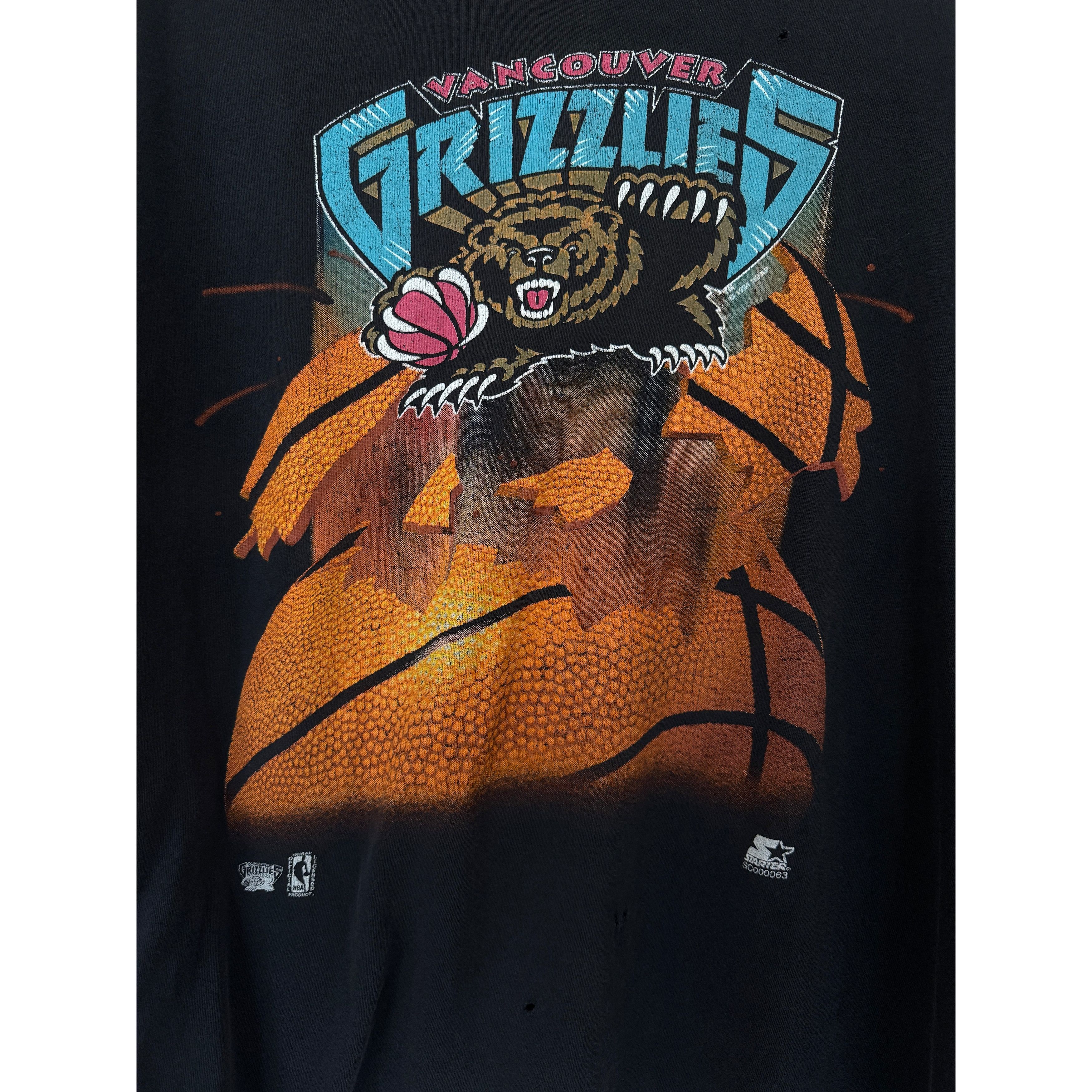 Vintage Vancouver Grizzlies 90's Tee Size US XL / EU 56 / 4 - 5 Thumbnail