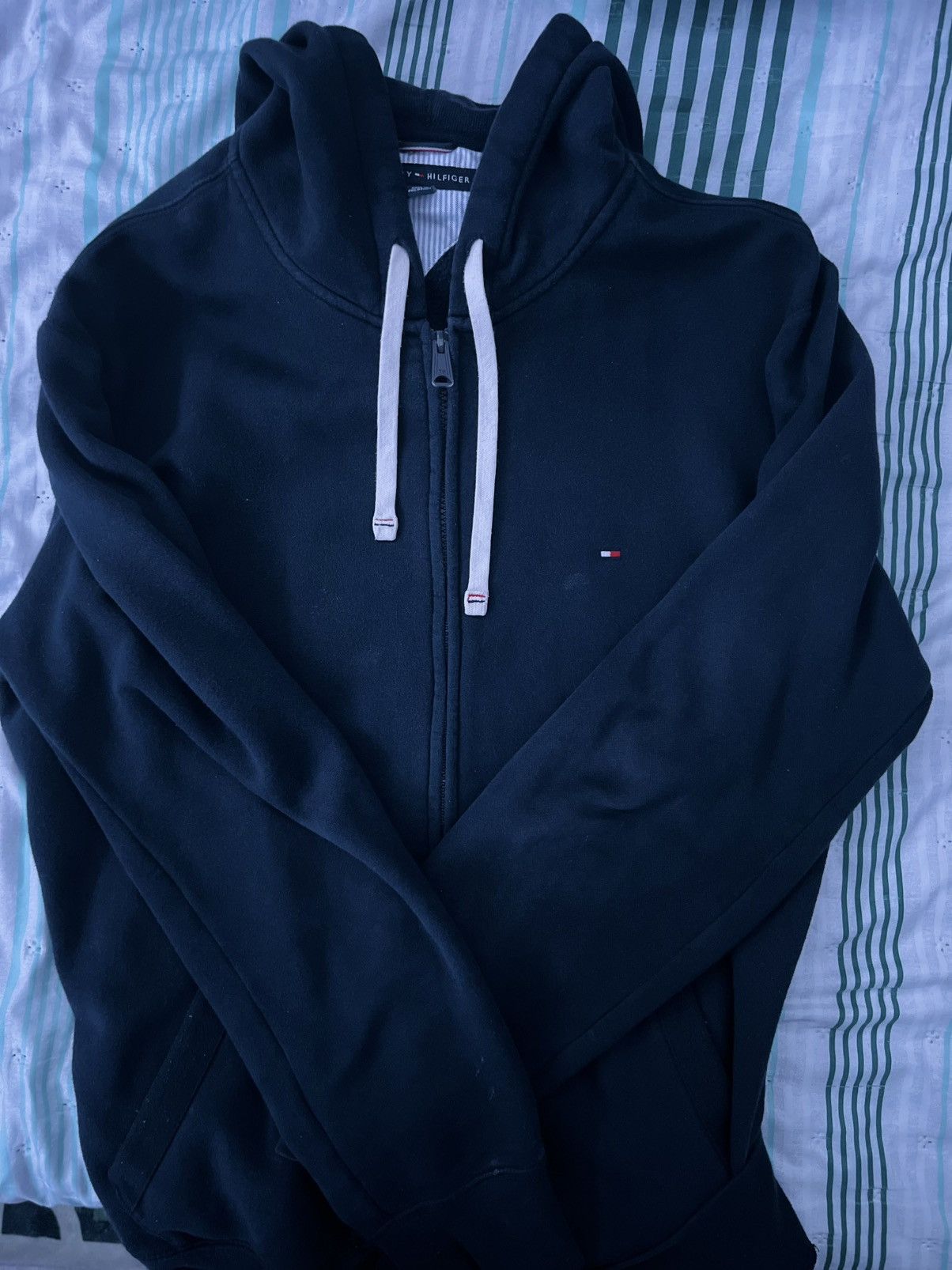 Vintage Vintage Tommy Hilfiger hoodie Size US L / EU 52-54 / 3 - 2 Thumbnail