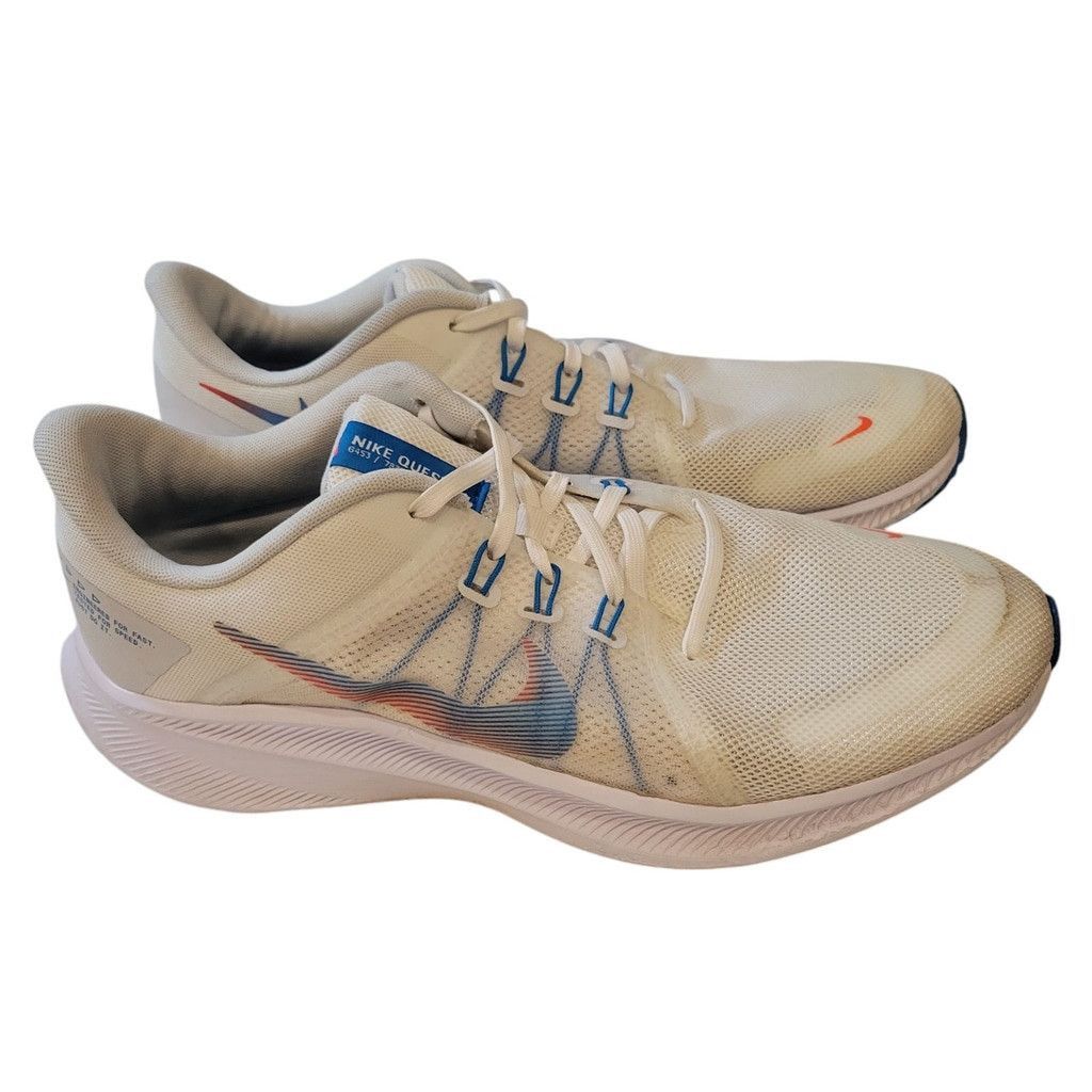 Nike Nike Men's Shoes Quest 4 Lace Up Running Sneakers Size 11.5 Size US 11.5 / EU 44-45 - 2 Thumbnail
