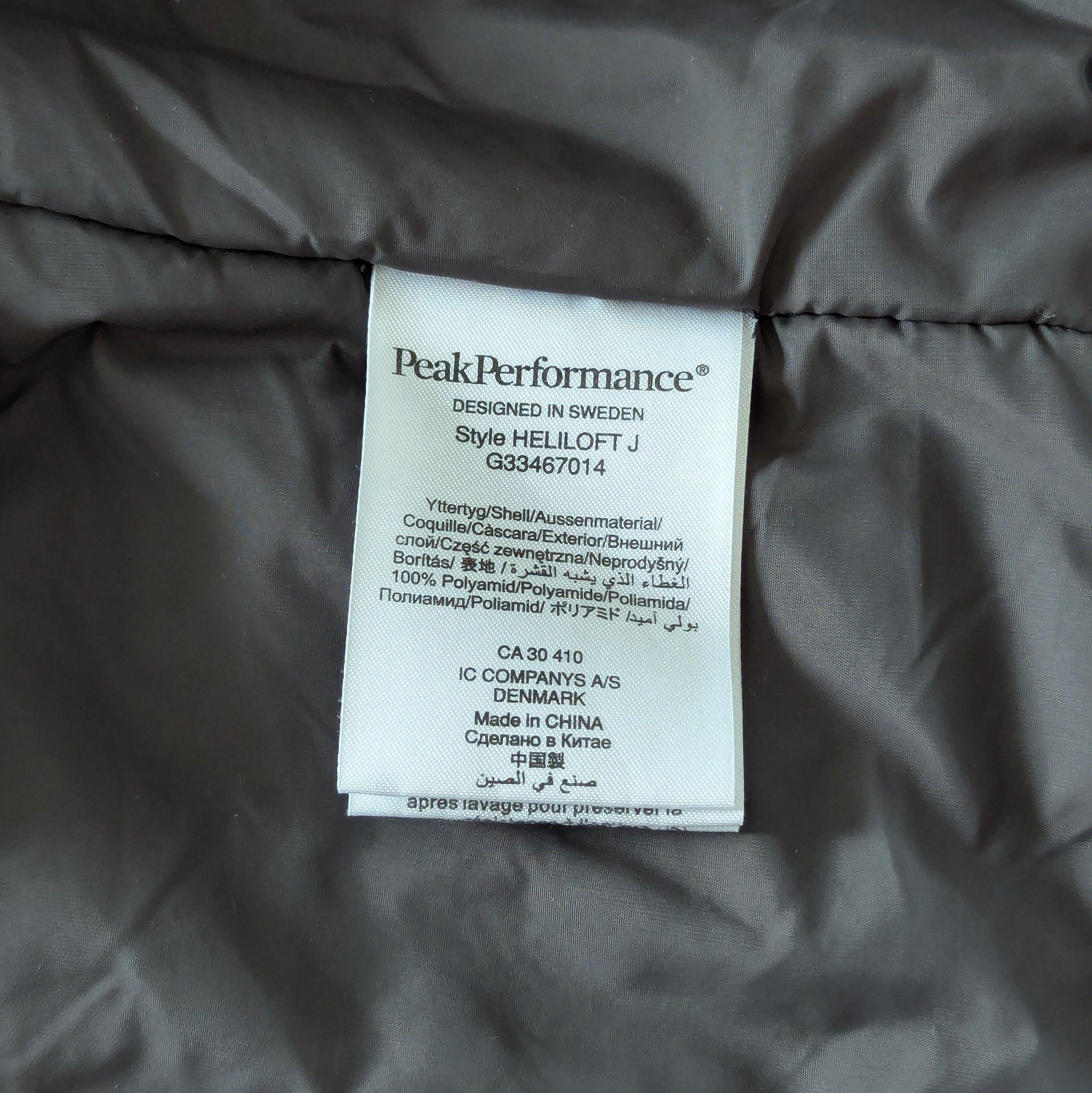 Goretex Peak Performance Heliloft J Gore-Tex Primaloft Recco Jacket Size US S / EU 44-46 / 1 - 20 Thumbnail