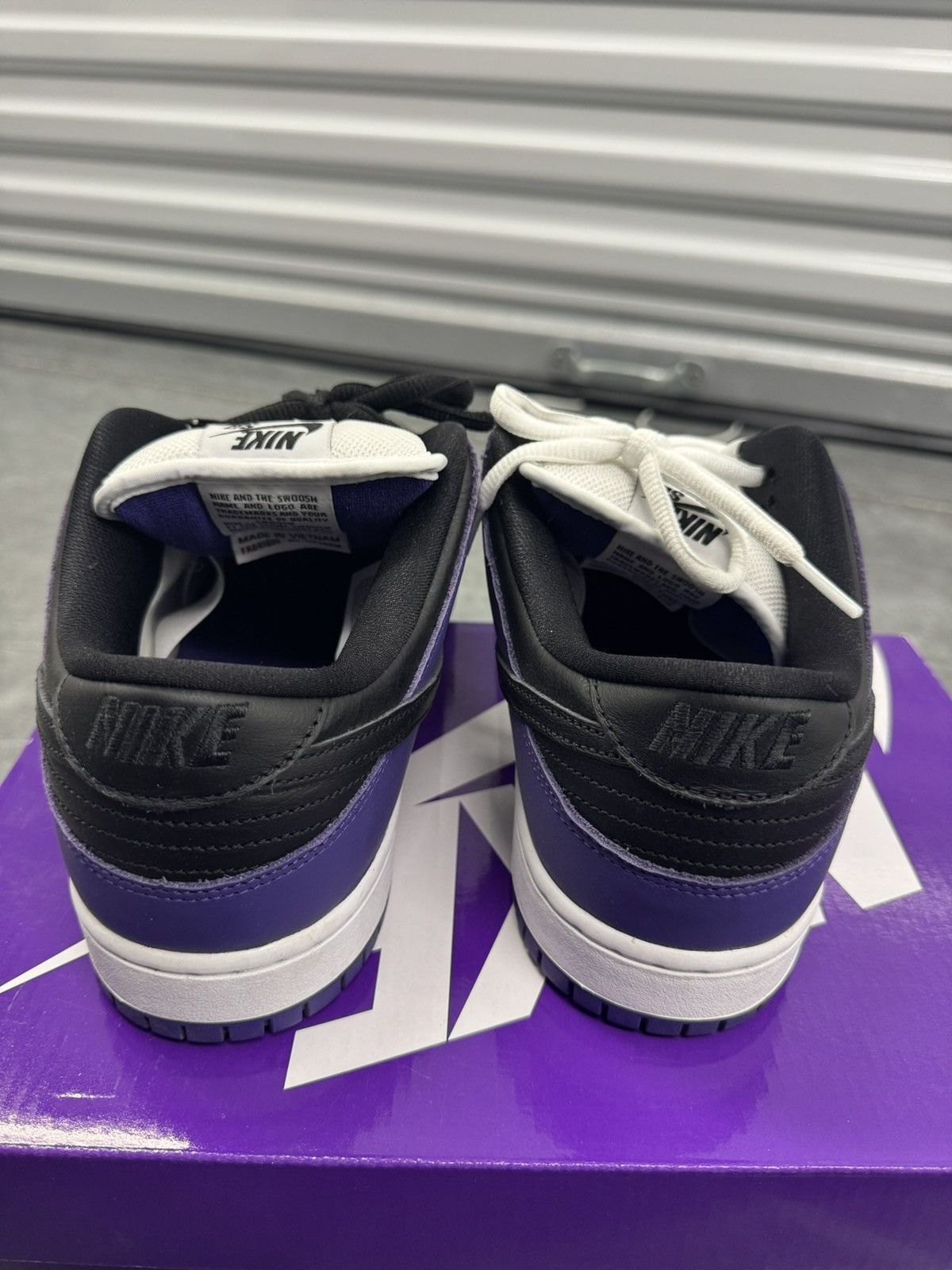 Nike SB Nike Dunk SB Purple Size US 11 / EU 44 - 5 Thumbnail