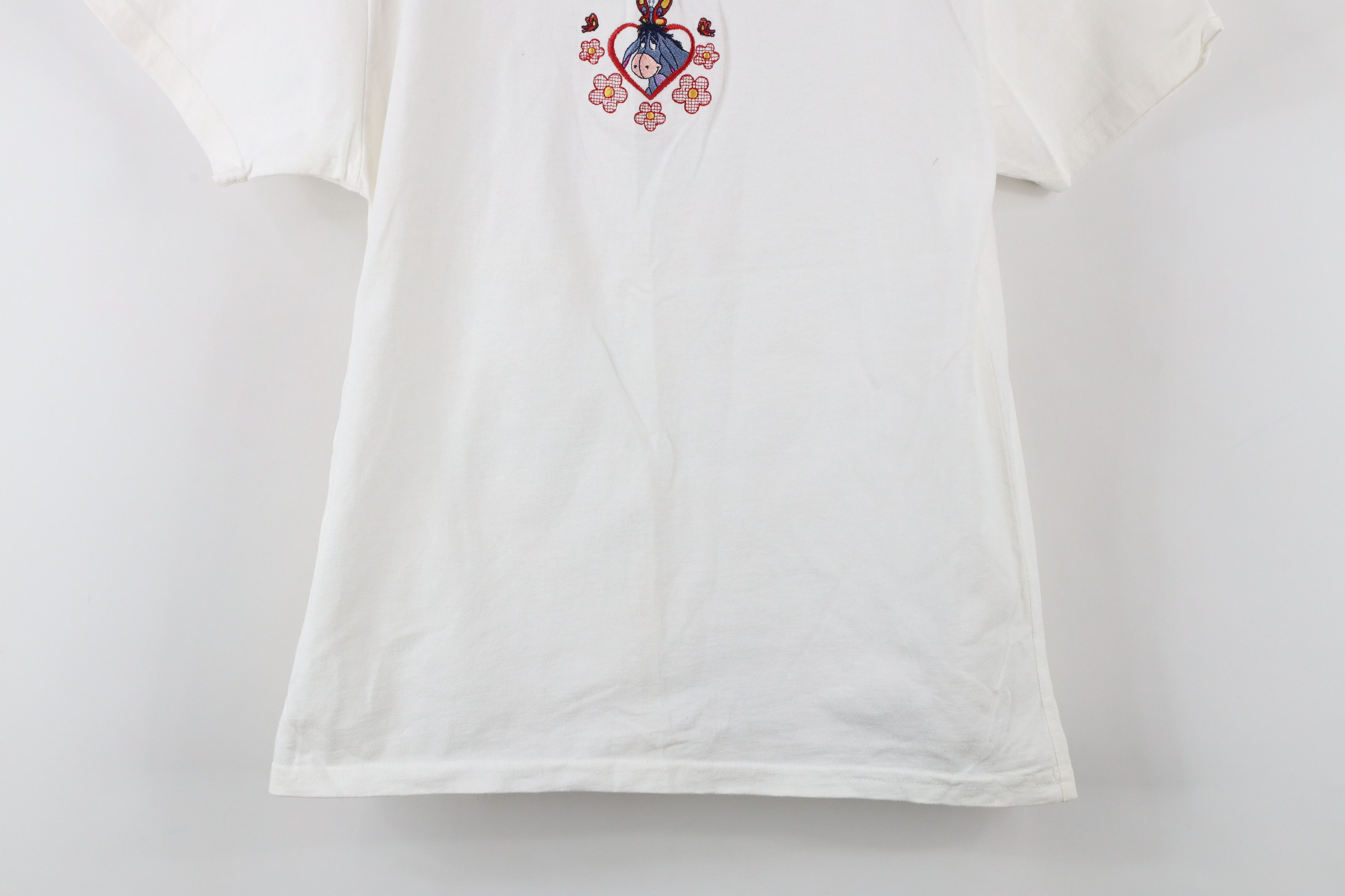 Disney × Vintage Vintage 90s Disney Winnie the Pooh Eeyore Butterfly T-Shirt Size M / US 6-8 / IT 42-44 - 3 Thumbnail