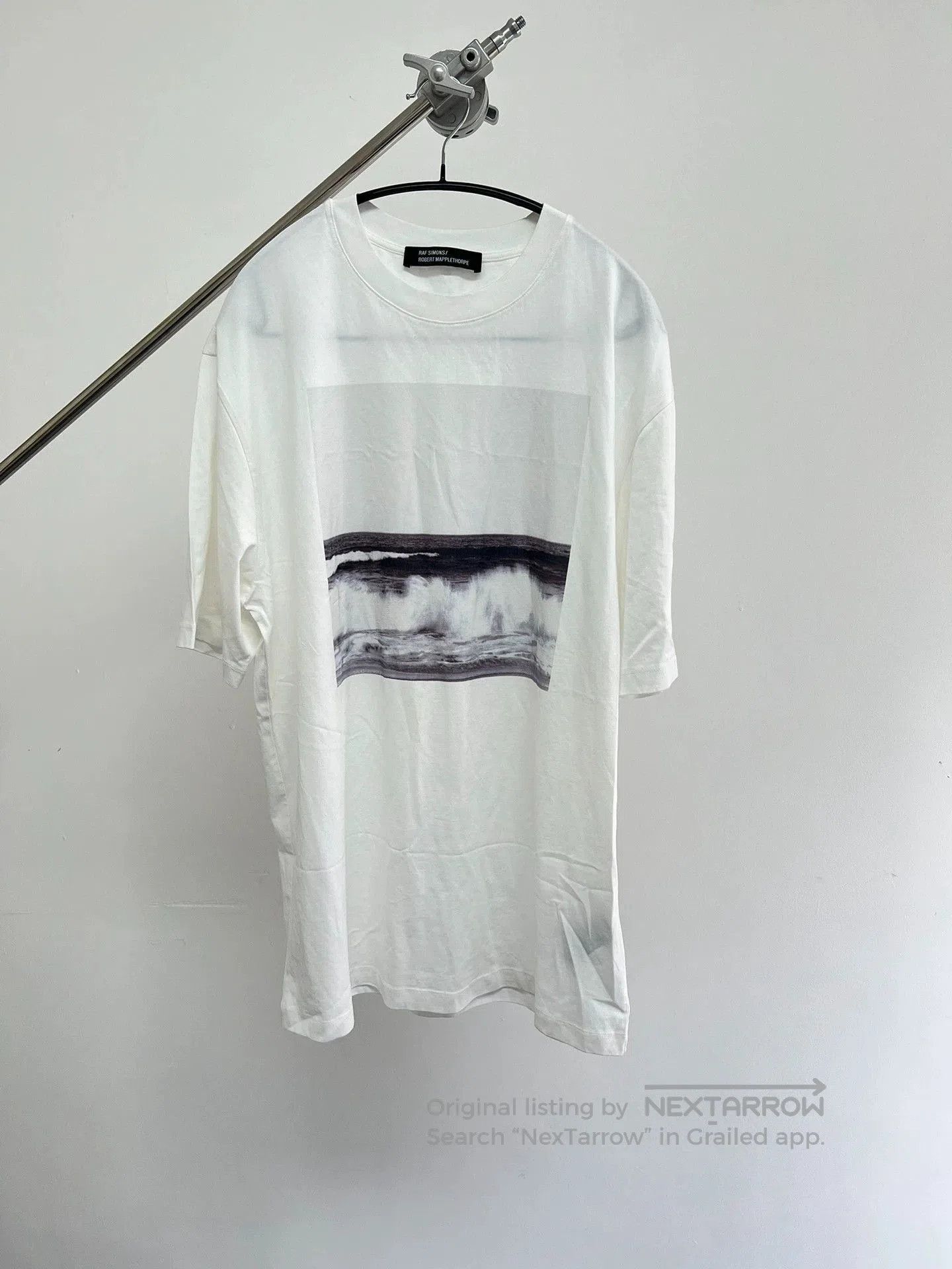 Raf Simons White Short Sleeve Printed T. Size US S / EU 44-46 / 1 - 1 Thumbnail
