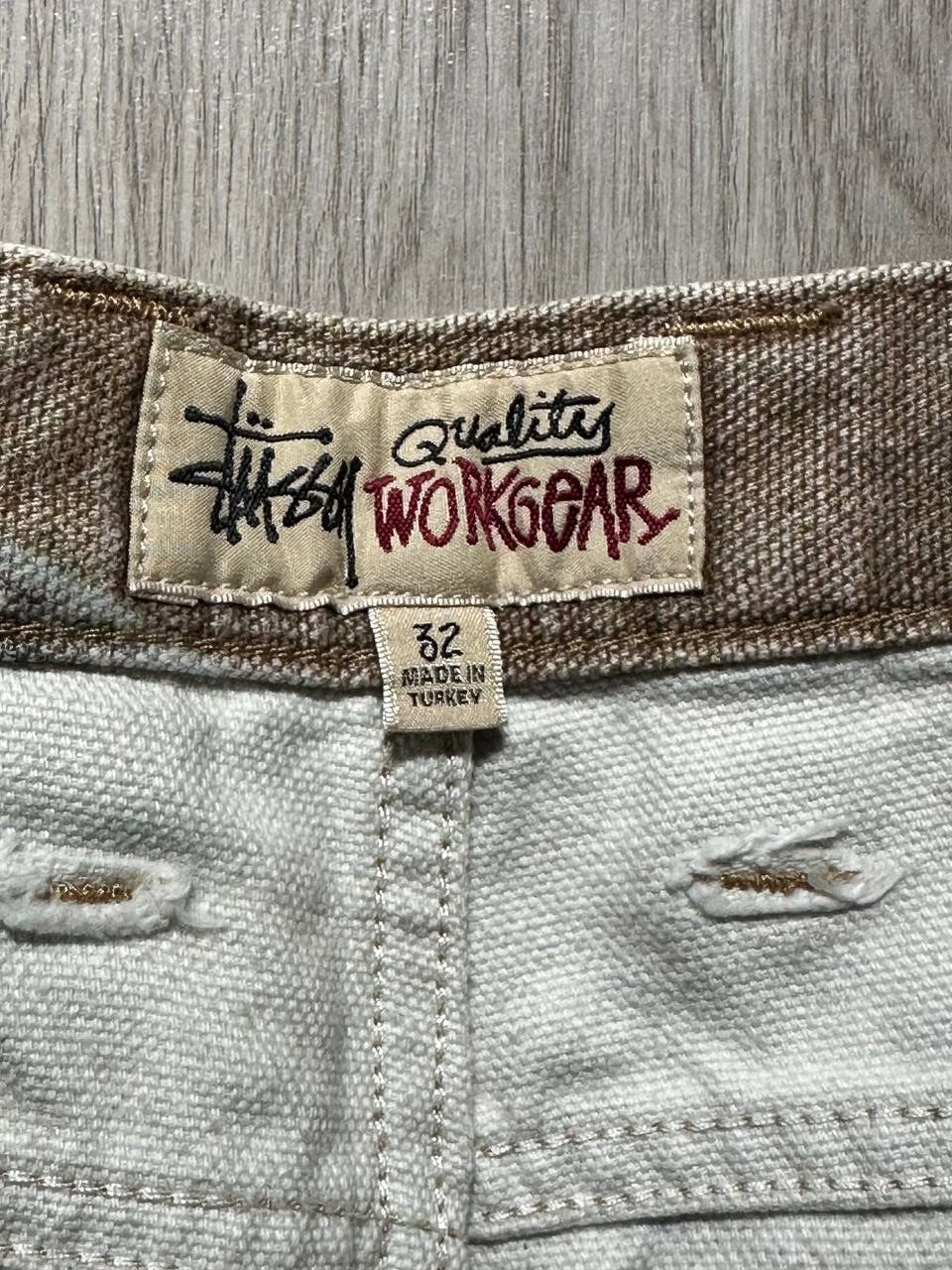 Stussy Stüssy Canvas Work Pant Baja Print - Rare Piece Size US 32 / EU 48 - 3 Thumbnail