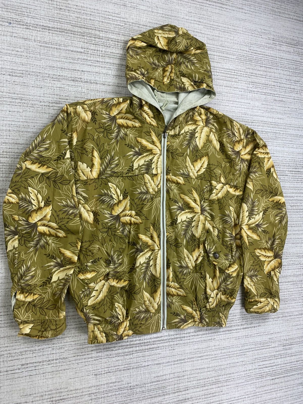 Vintage Vtg Harvard University Floral Over Print Reversible Jacket Size US L / EU 52-54 / 3 - 3 Thumbnail