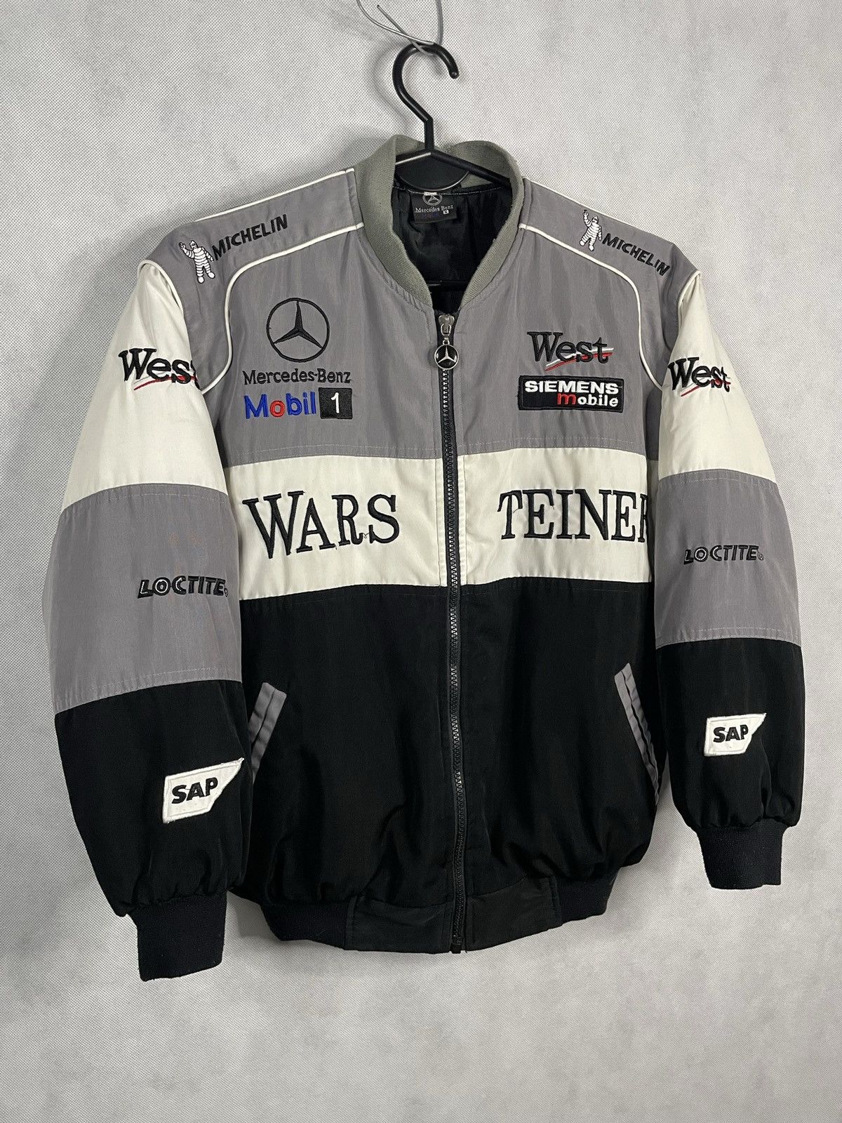 Mercedes-Benz × NASCAR 💥Mercedes Benz Racing Jacket McLaren F1 Nascar Motor Racing Size S / US 4 / IT 40 - 3 Thumbnail
